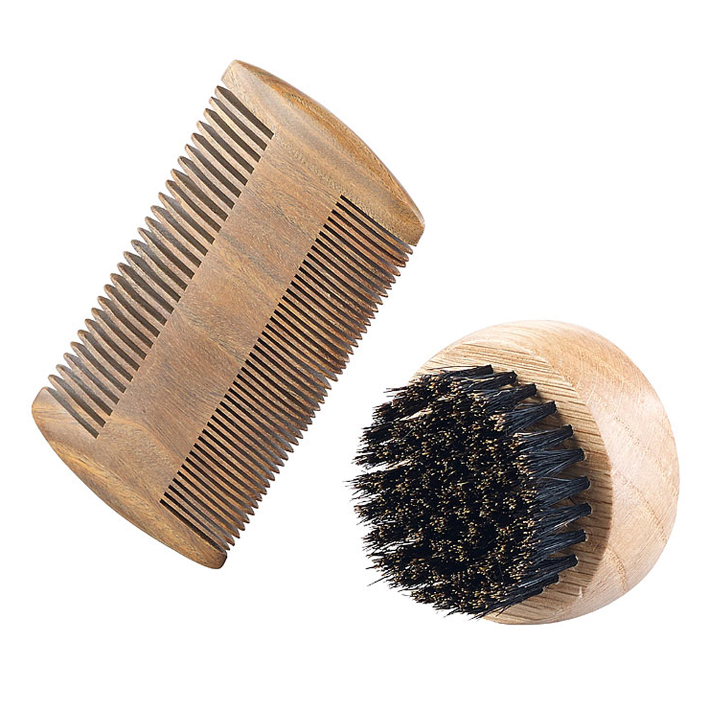 Bartpflege - Set aus Holz 3810 - 6
