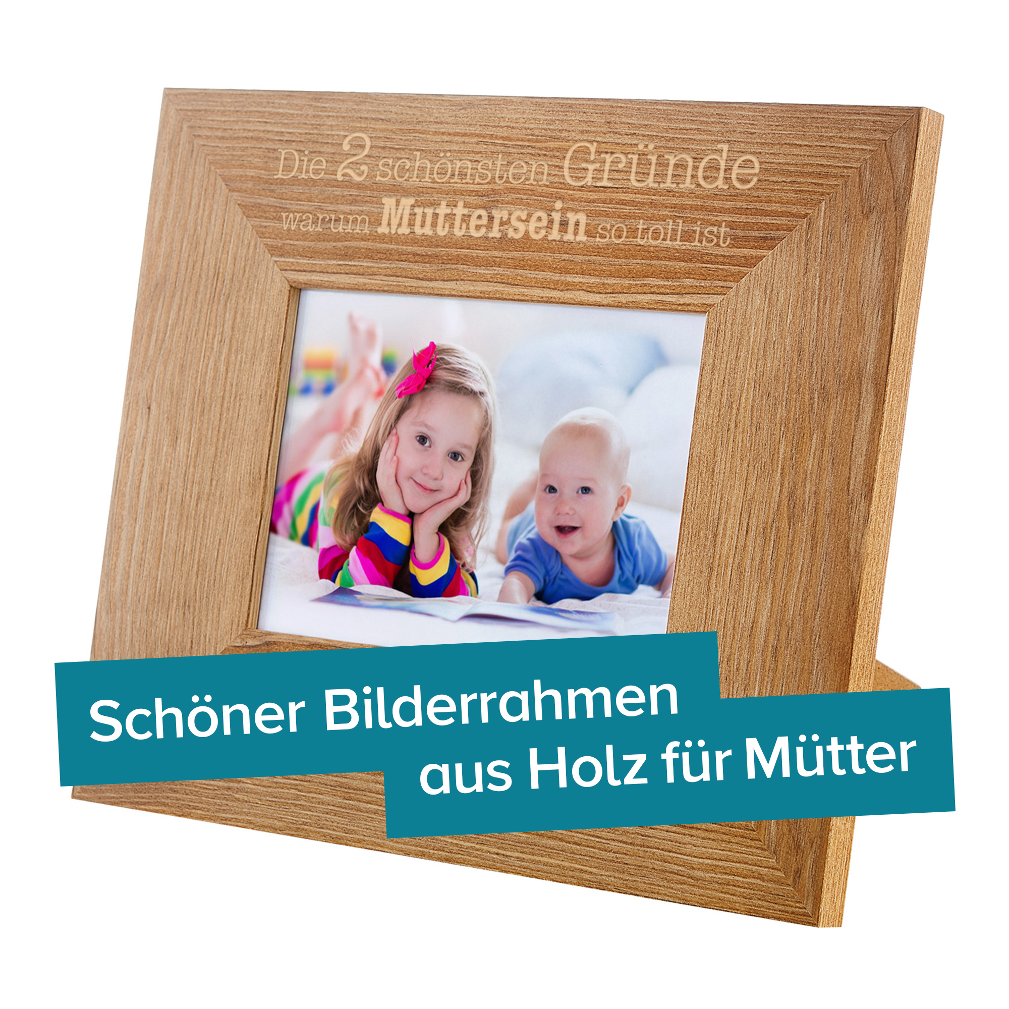 Personalisierter Bilderrahmen - Warum Muttersein so toll ist