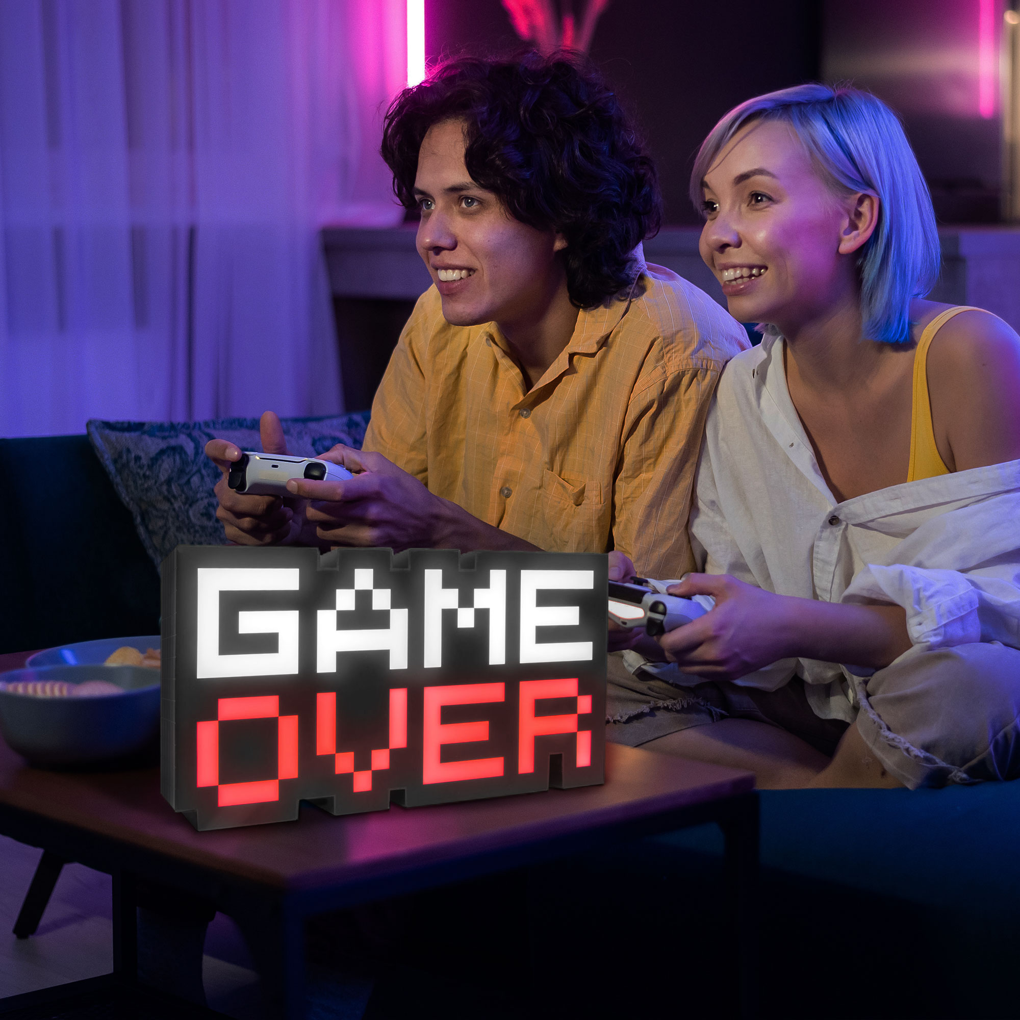 Lampe Gaming Game Over