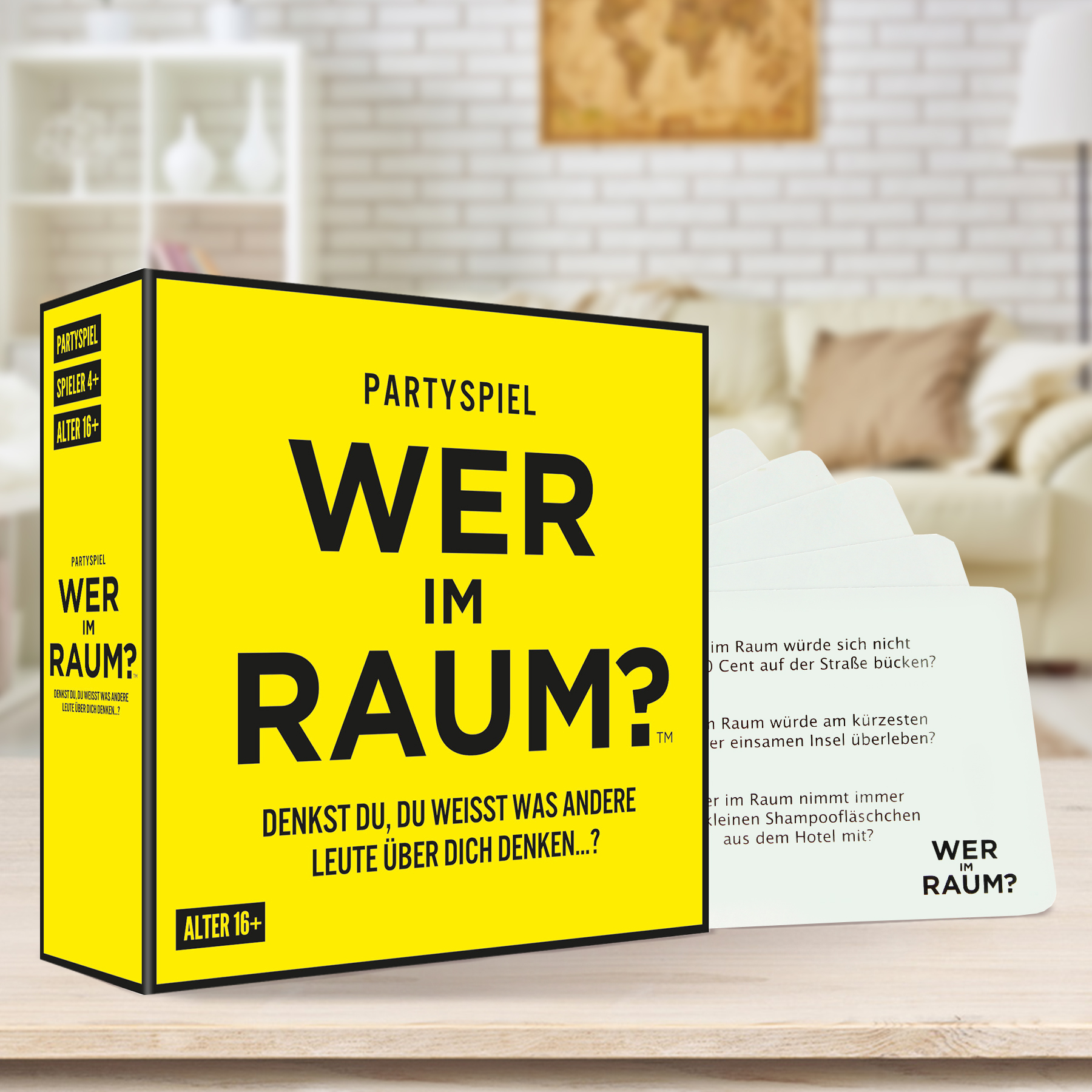 Wer im Raum - Partyspiel 3833