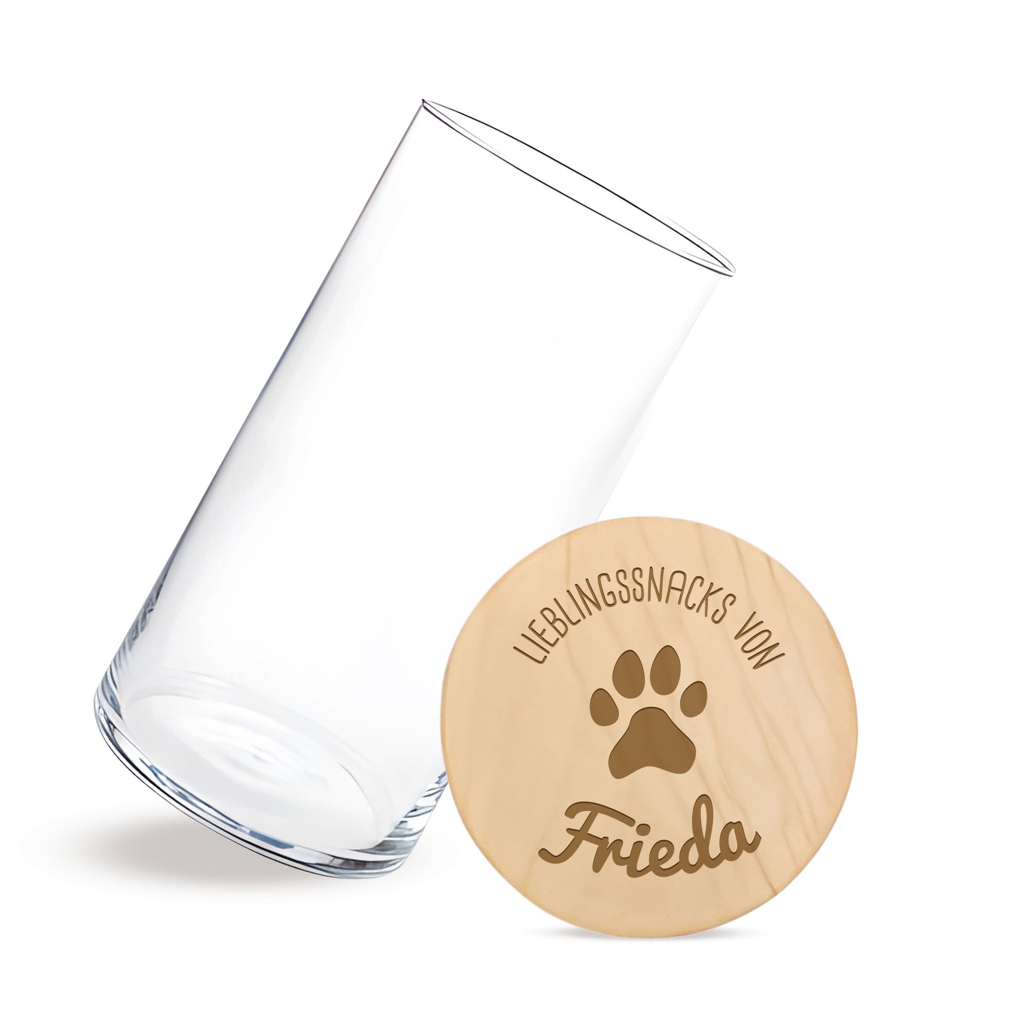 Vorratsglas mit Gravur - Hundesnacks