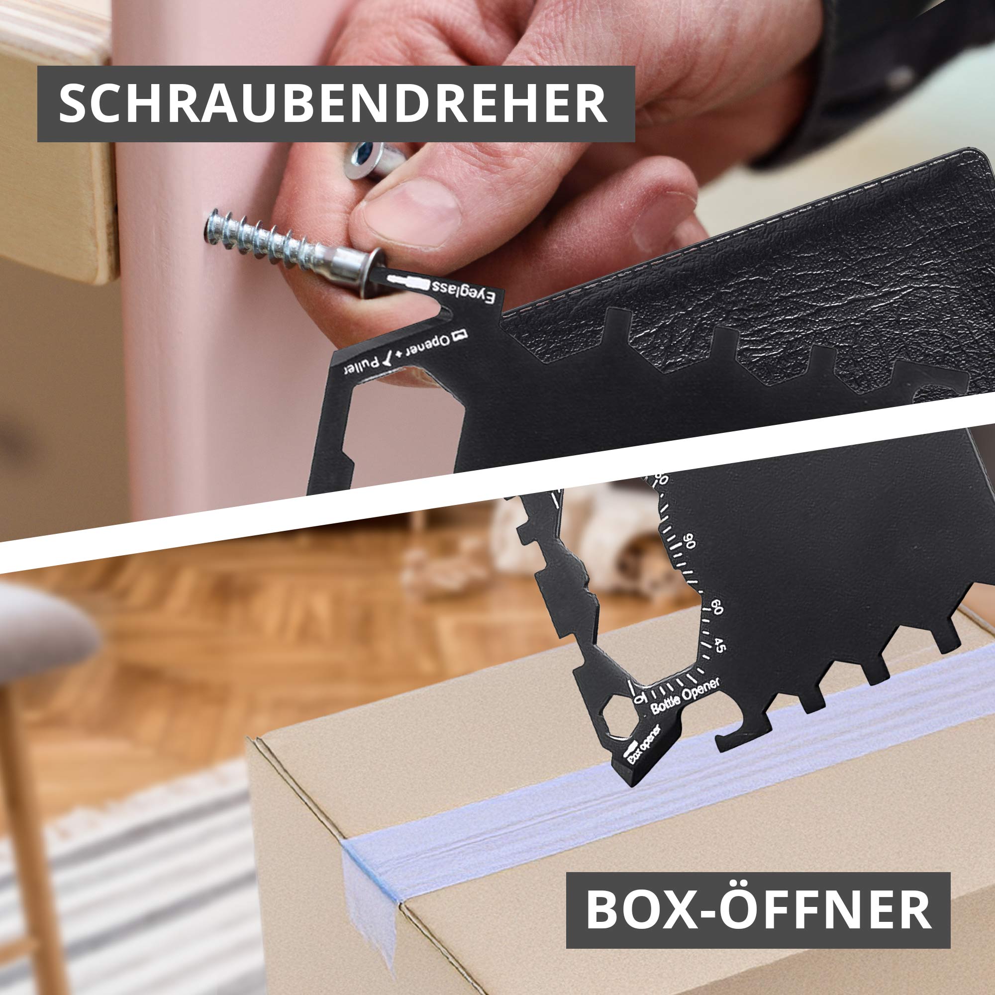 Geldbeutel Multifunktionswerkzeug 16in1