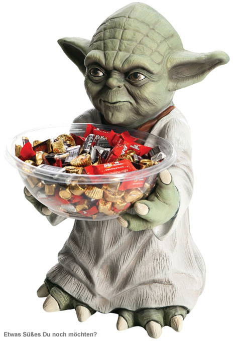 Yoda XL Süßigkeitenspender - Star Wars 1710 - 1