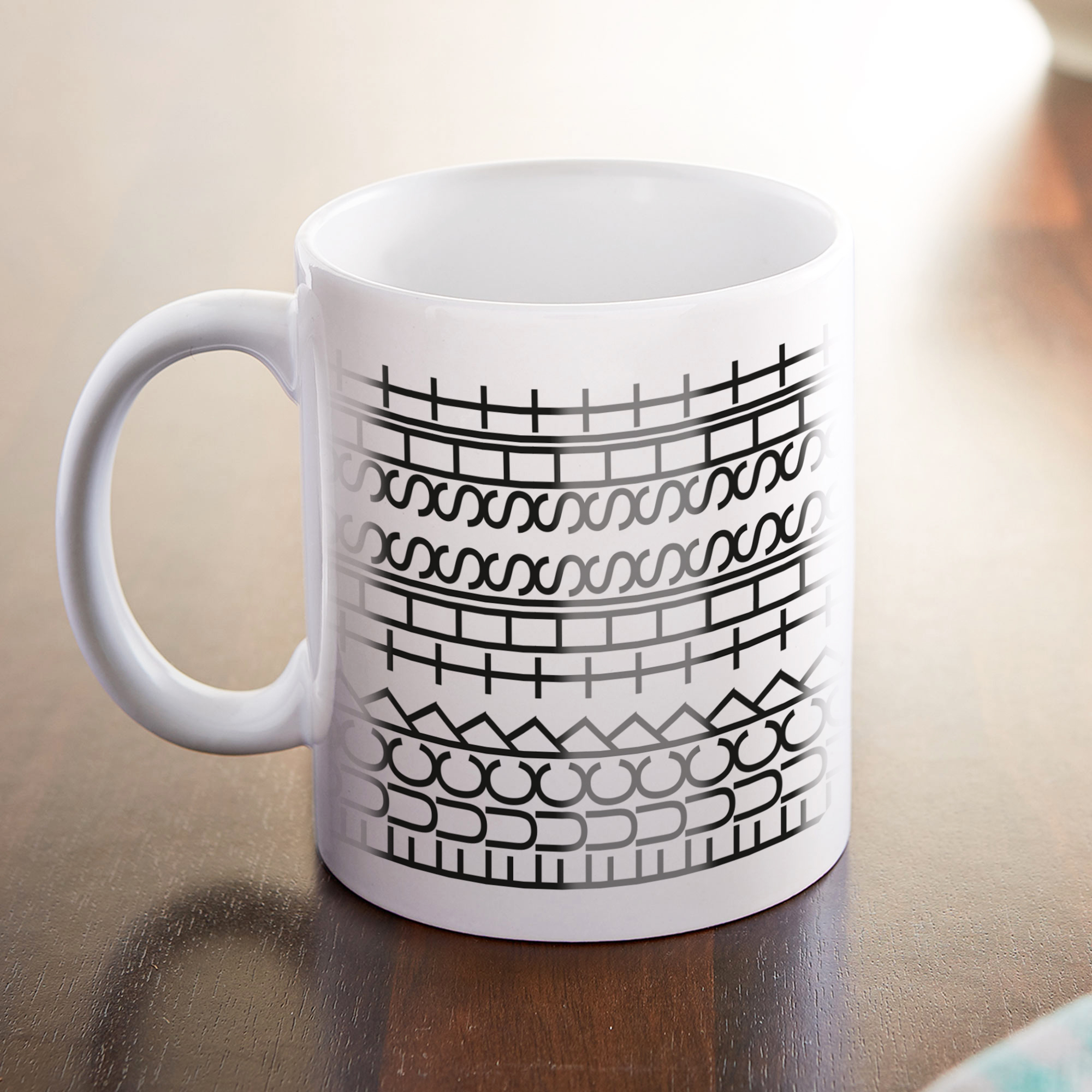 Fuck This Shit Tasse – Fluchen mit Stil