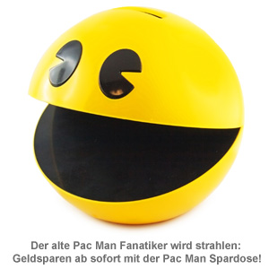 Pac Man Spardose mit Sound 1452 - 1