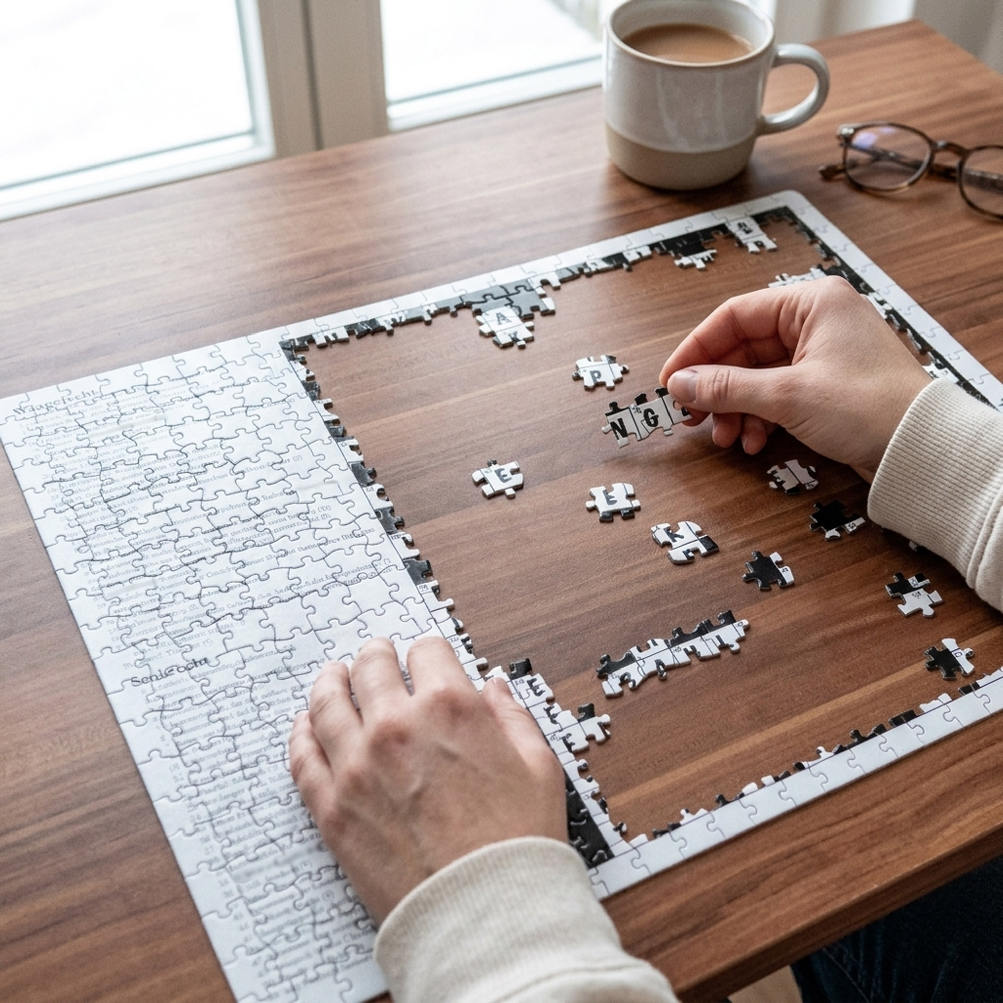 Das geniale Rätsel-Puzzle Das geniale Rätsel-Puzzle