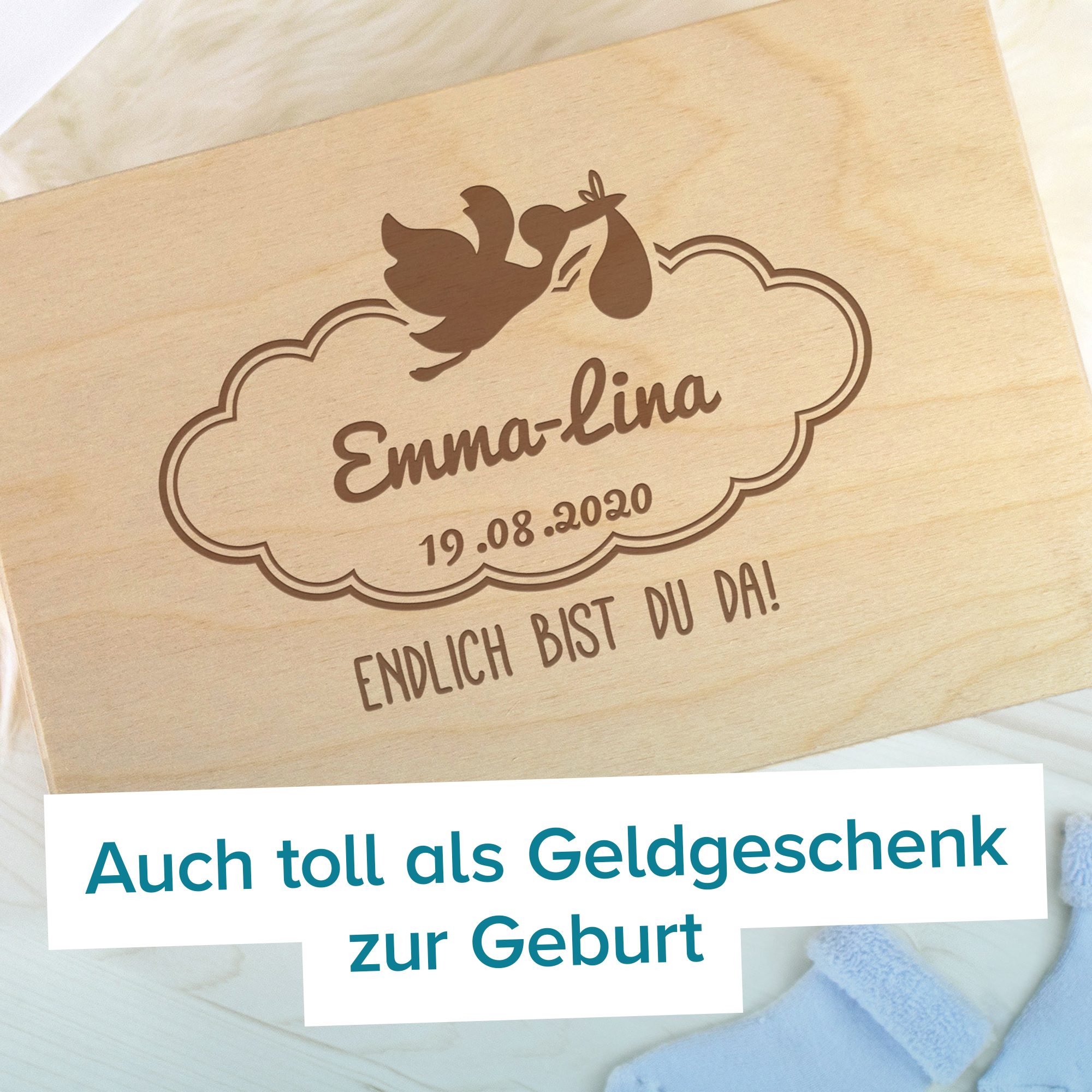 Memory Box zur Geburt 4122 - 6