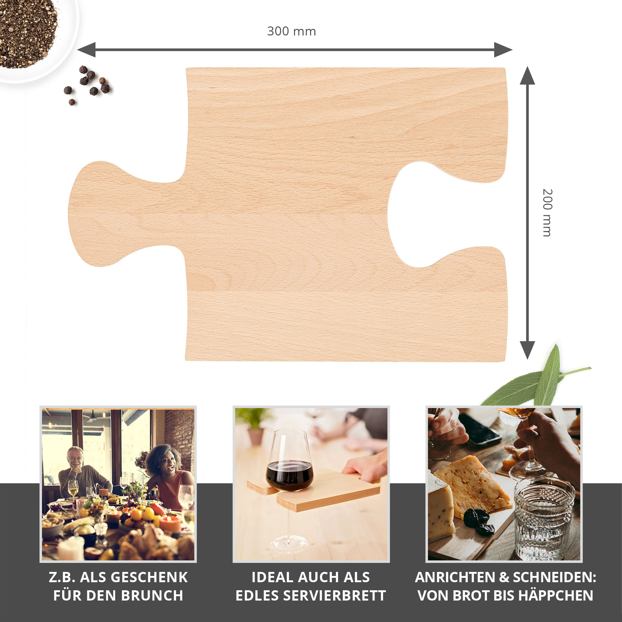 Puzzle Brettchen - 2er Set 0009-0032-EU-0001 - 1