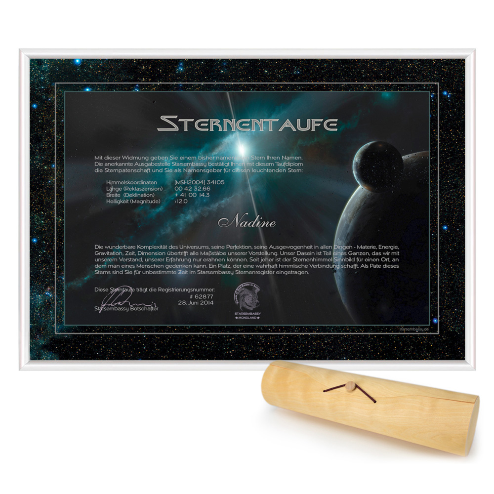 Sterntaufe 0555 Sterntaufe 0555
