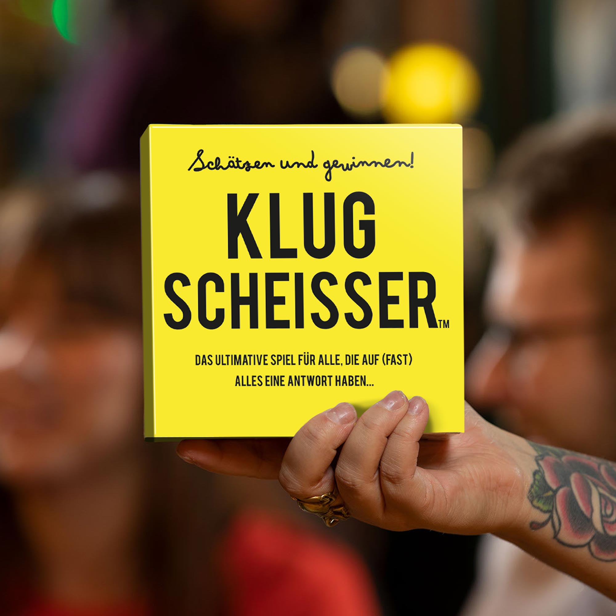 Klugscheisser Spiel - Schätzen und gewinnen