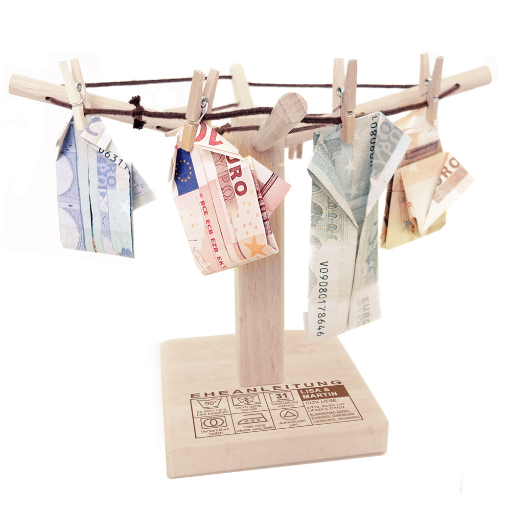 Geld Wäschespinne - Eheanleitung 3899 - 3