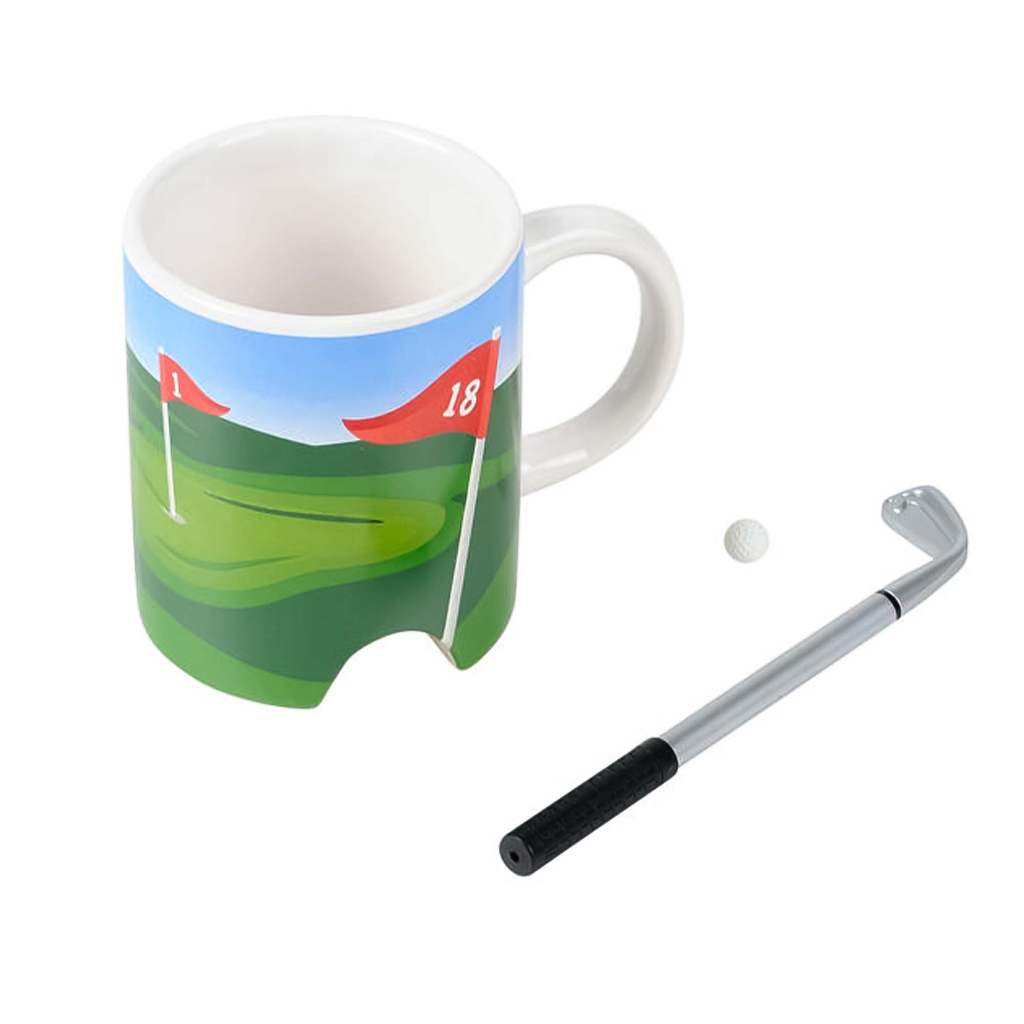 Golf Becher mit Putter