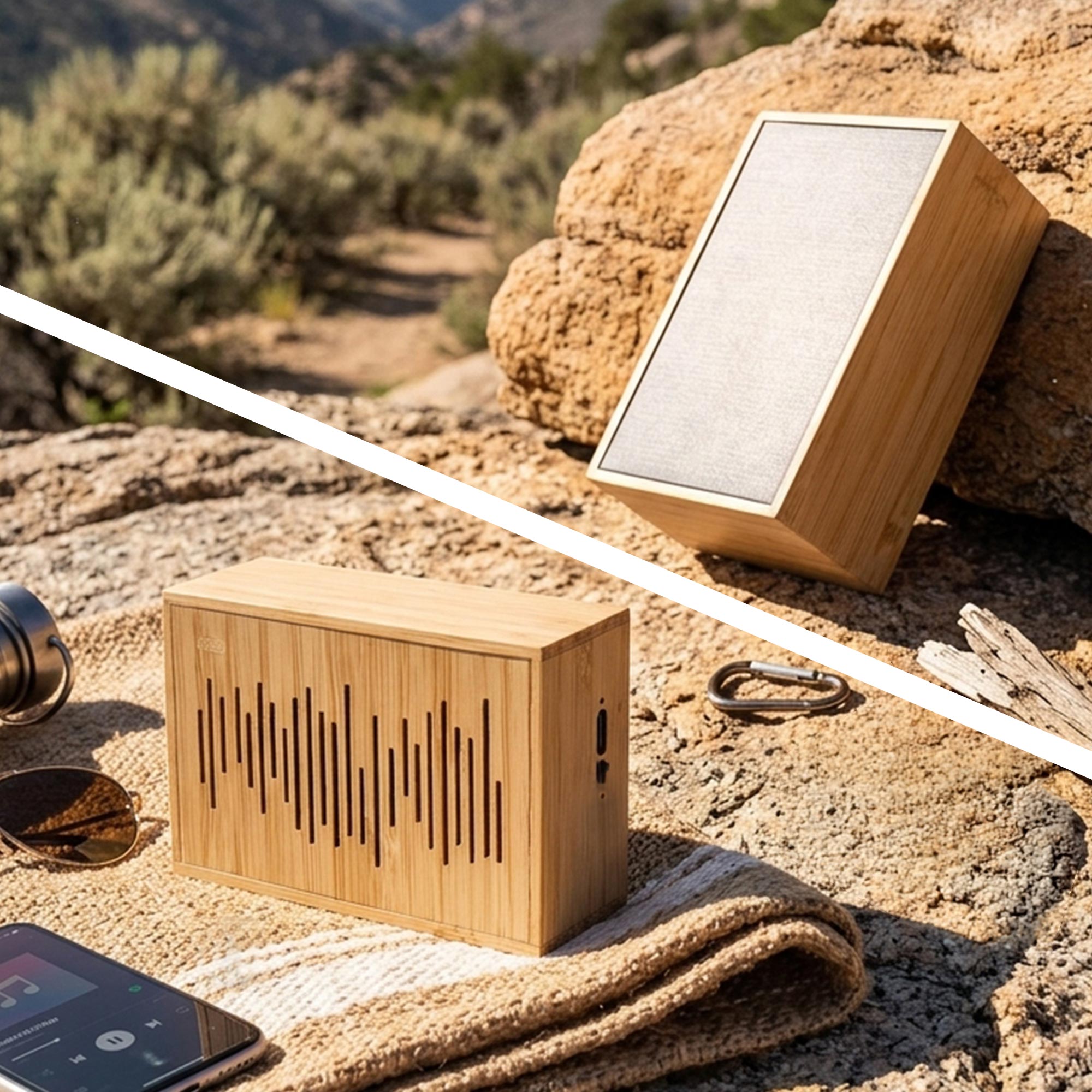 Bluetooth Lautsprecher mit Solarbetrieb Bluetooth Lautsprecher mit Solarbetrieb