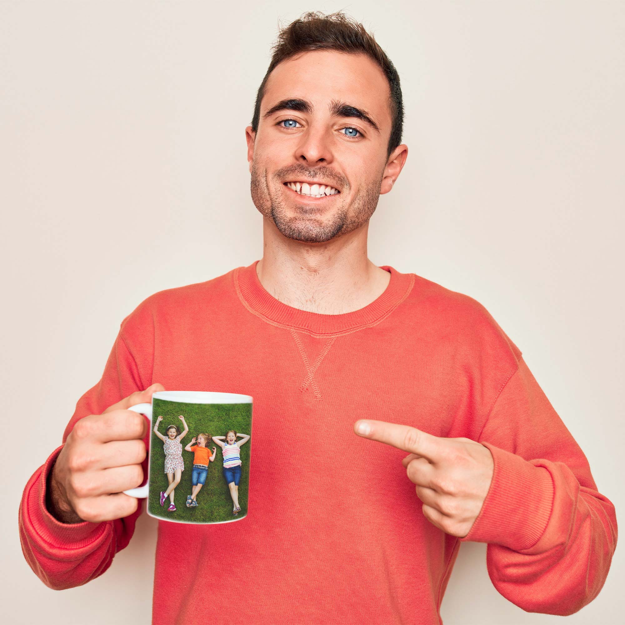 Fototasse Mann - personalisiert Fototasse Mann - personalisiert