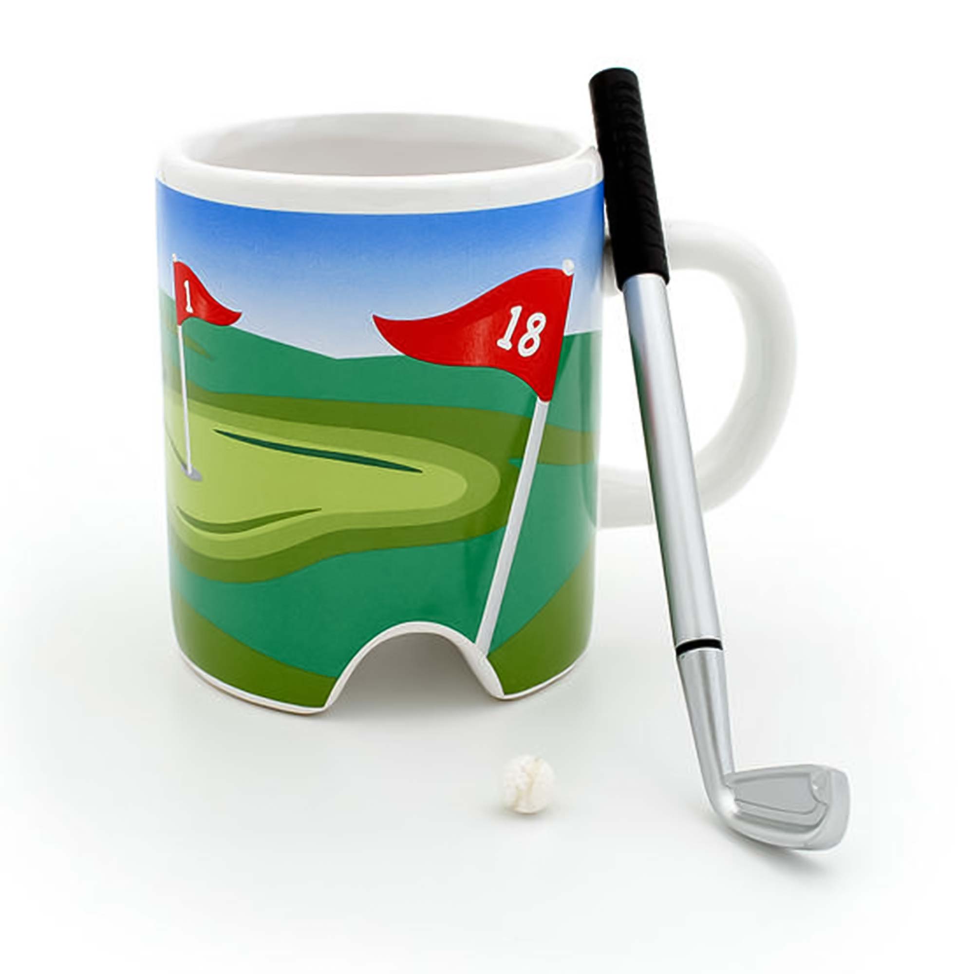 Golf Becher mit Putter