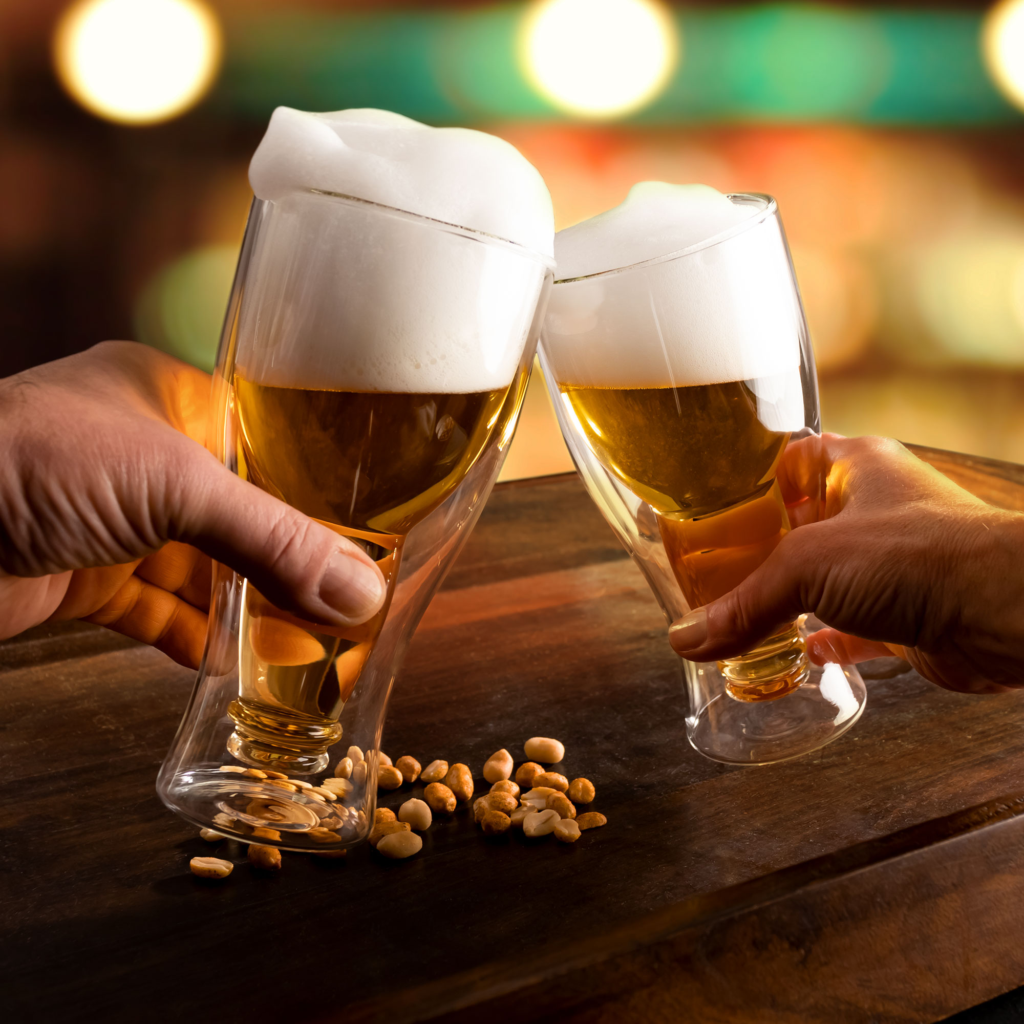Flasche im Glas - 0,33 l Bierglas 2er Set 1004 - 5