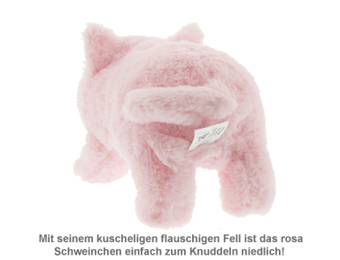 Laufendes Kuscheltier Schwein mit Soundeffekt 3367 - 2