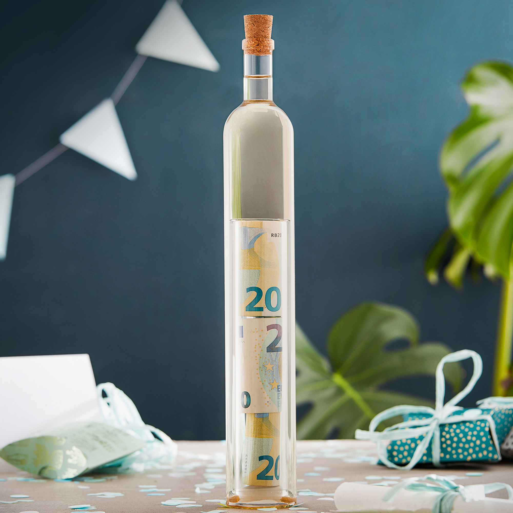 Geschenkflasche mit Hohlraum 0821 Geschenkflasche mit Hohlraum 0821