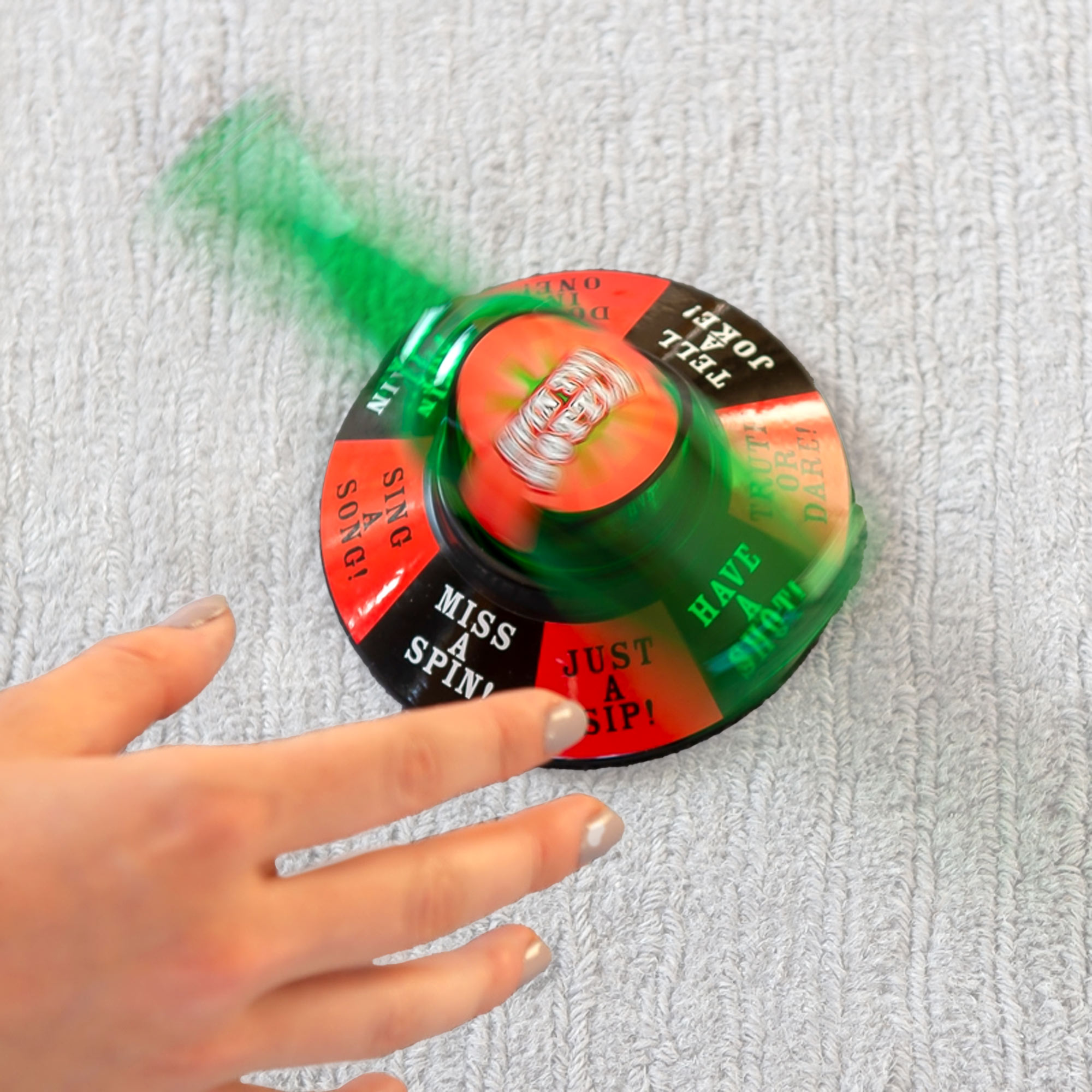 Flaschendrehen Spiel - Spin the bottle