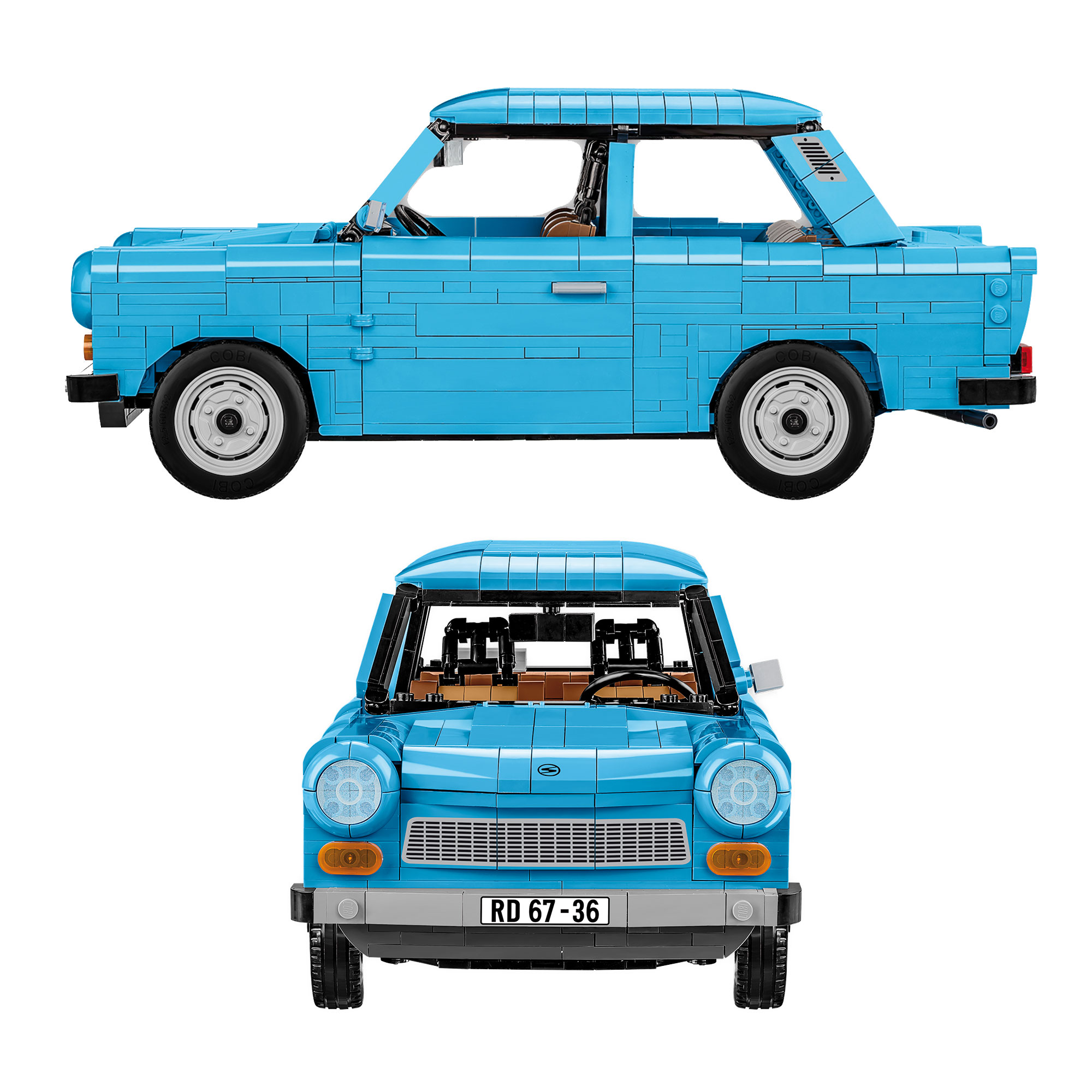 Trabant 601 Modellauto - Cobi Klemmbausteine Bausatz