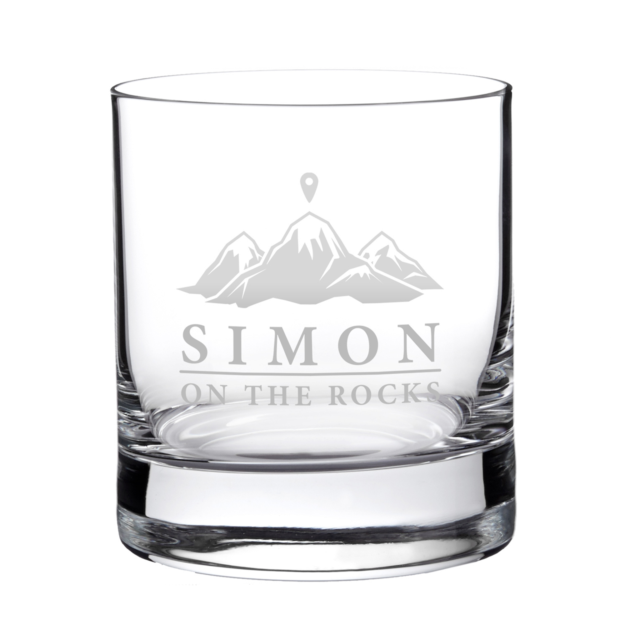 Personalisiertes Whiskyglas - On the Rocks 4022 - 1