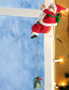 Kletternder Weihnachtsmann - Santa Crawl 2805 - 2