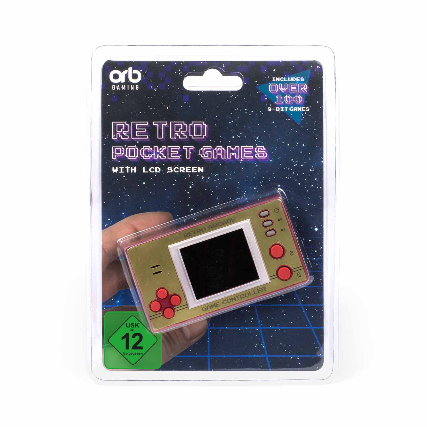 Retro Mini Spielekonsole mit LCD Display