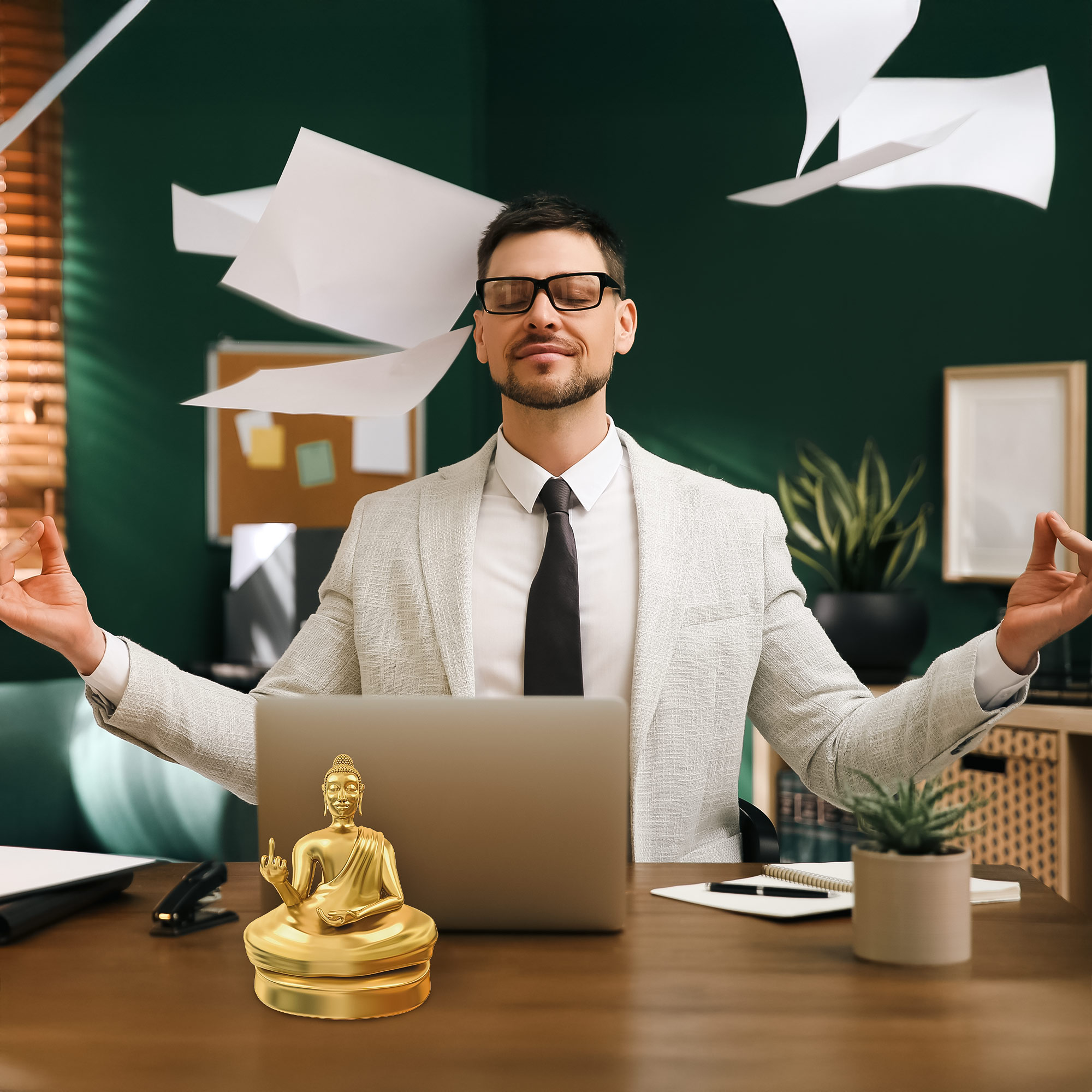 Am Arsch vorbei - Buddha Statue Am Arsch vorbei - Buddha Statue