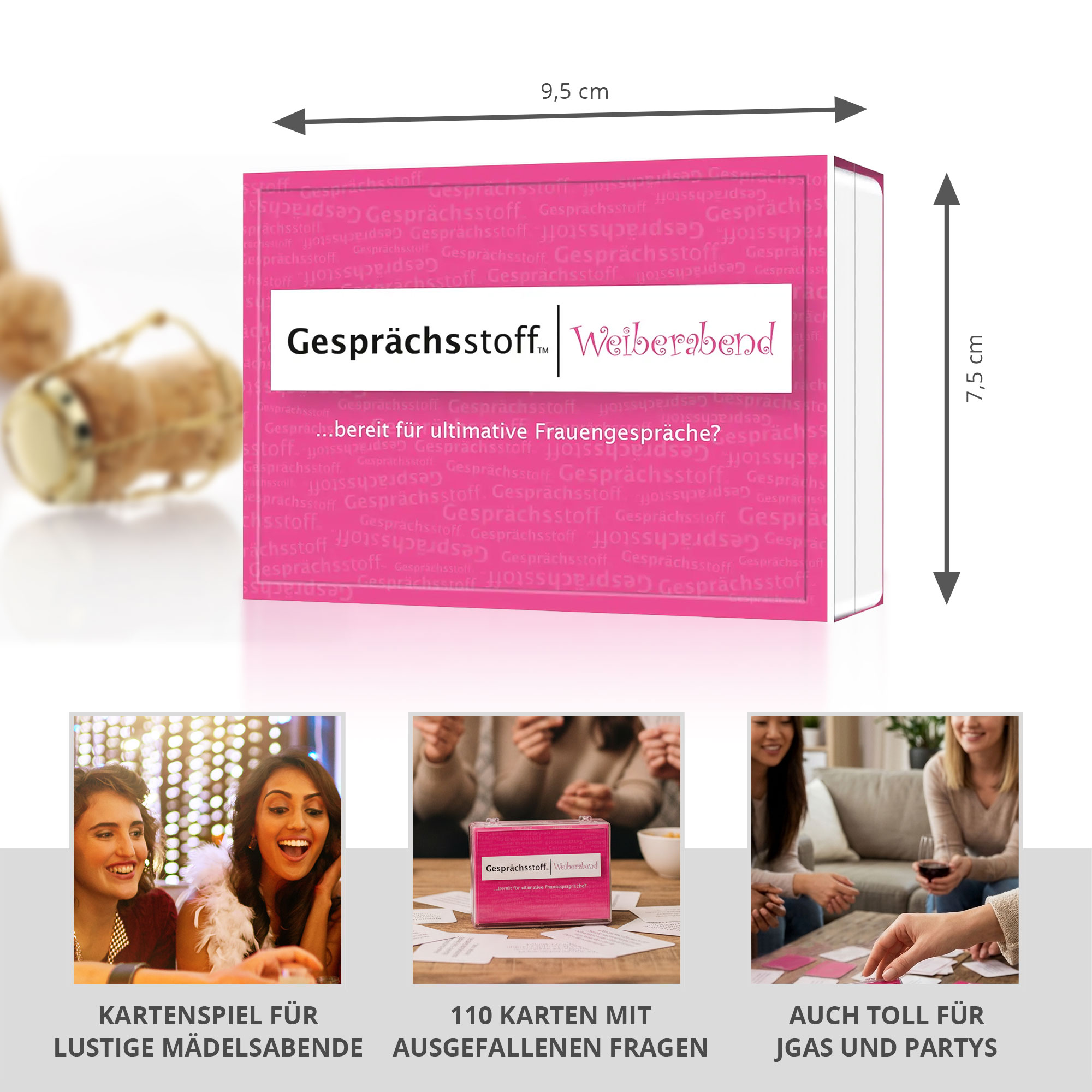 Gesprächsstoff Partyspiel - Weiberabend