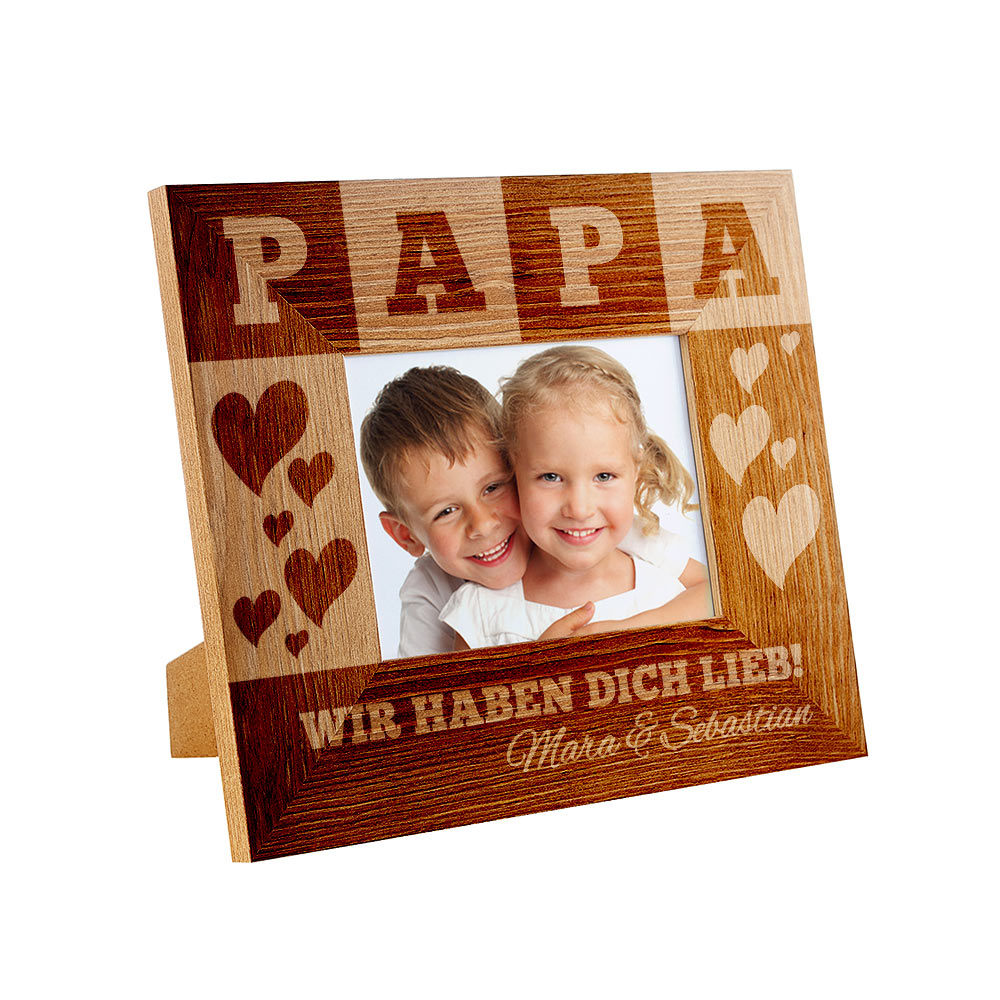 Personalisierter Bilderrahmen für Papa 2208 - 2