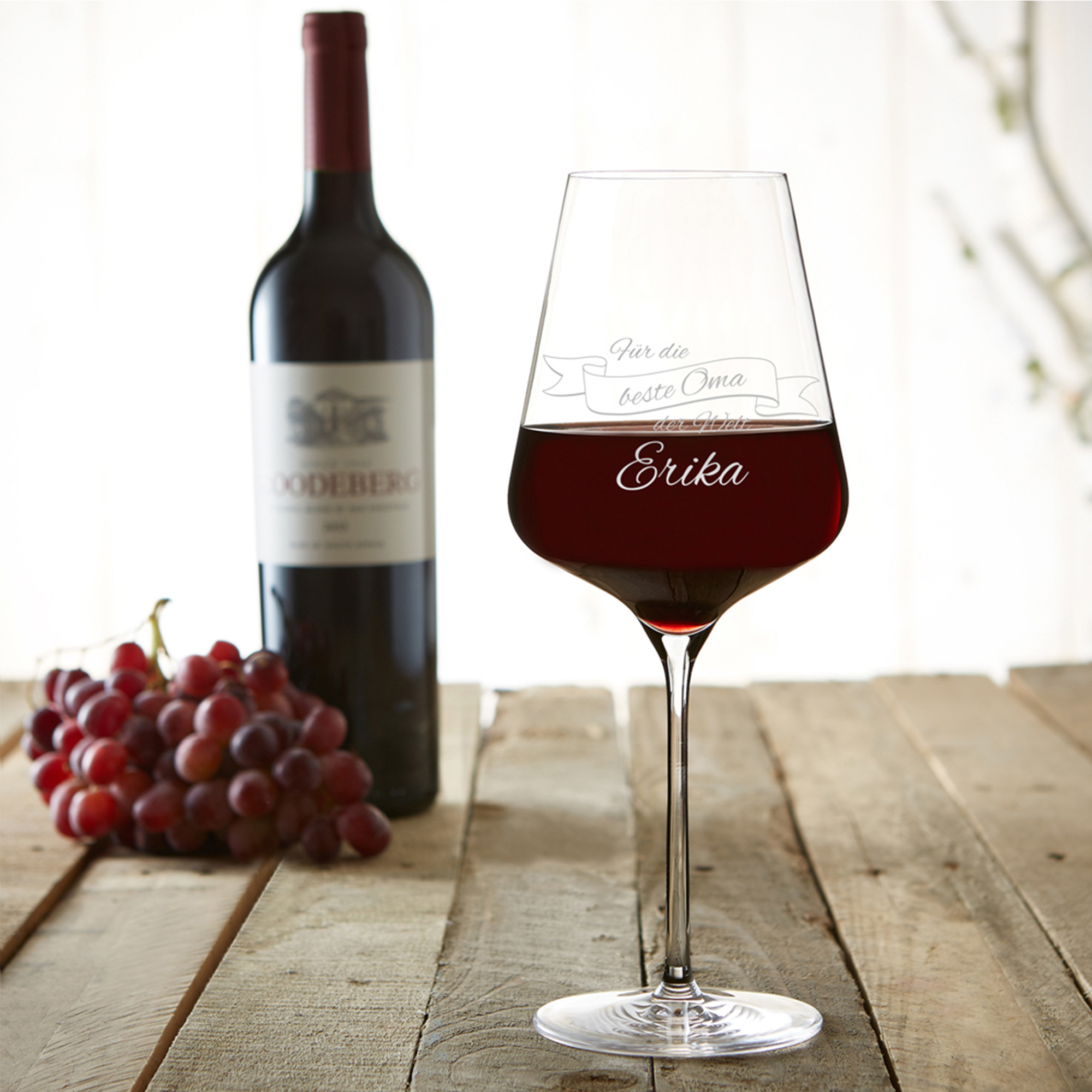 Weinglas mit Gravur - Beste Oma 1361 - 4