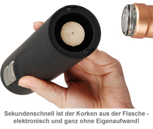 Elektrischer Korkenzieher - Weinöffner