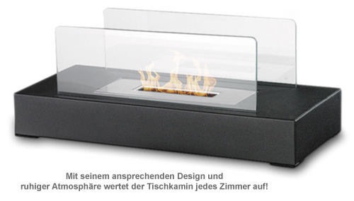 Design Tischkamin für Bioethanol