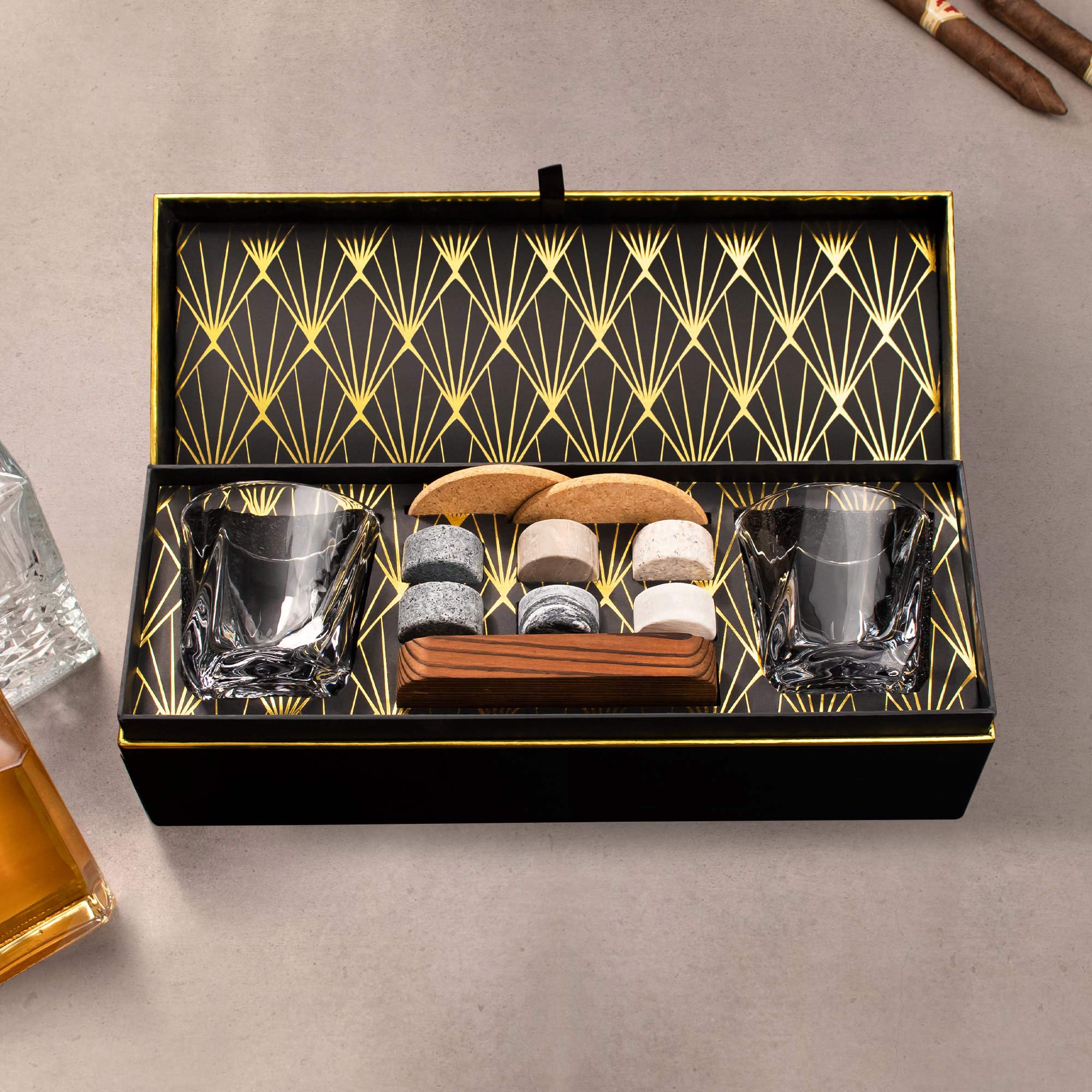 Whisky Set in edler Geschenkbox zum 60. Geburtstag 0021-0002-DE-0006 - 6
