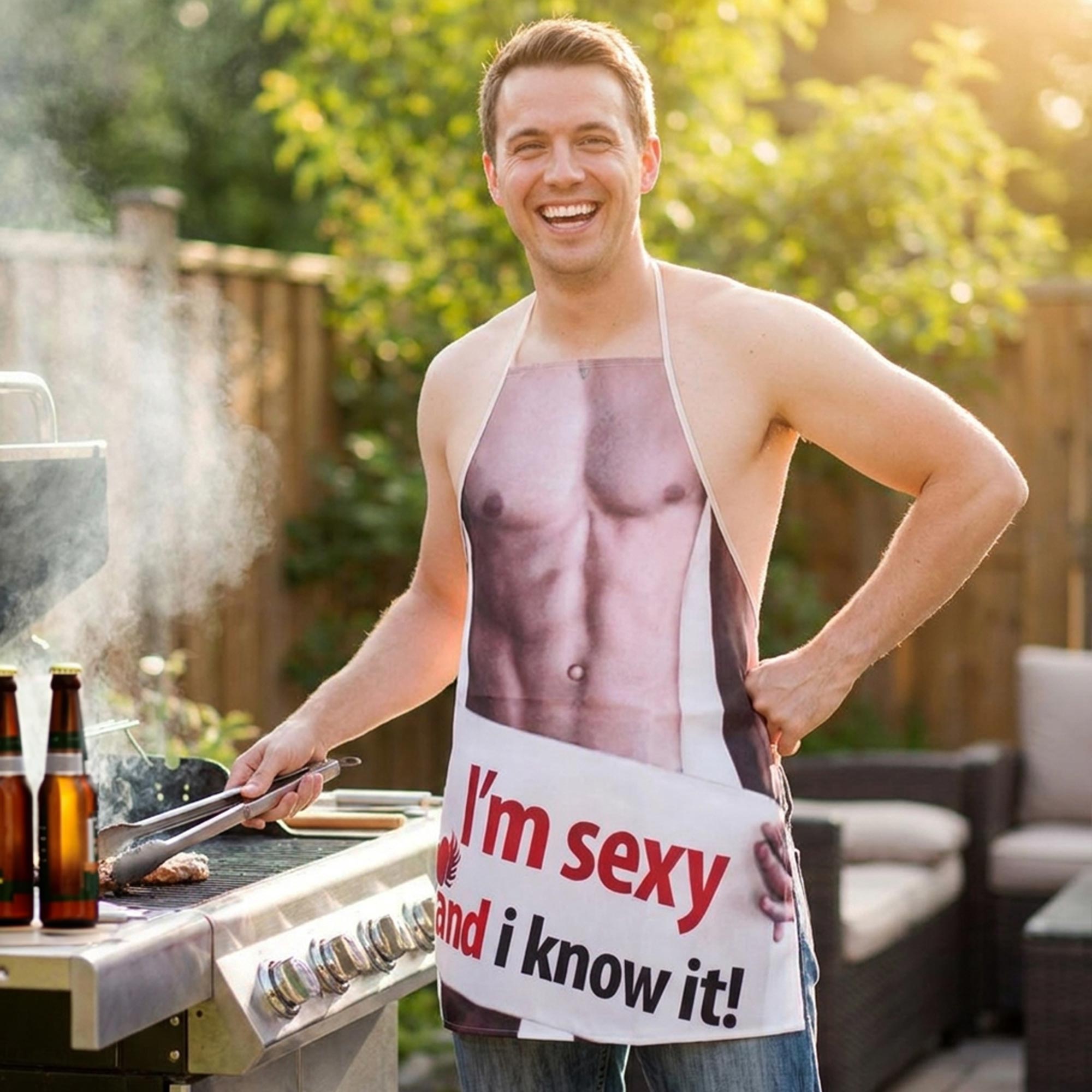 Sexy Schürze für Männer