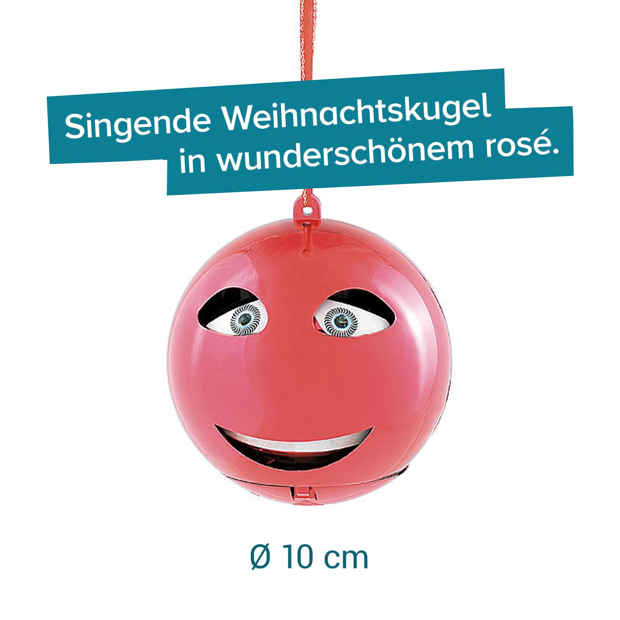 Singende Weihnachtskugel