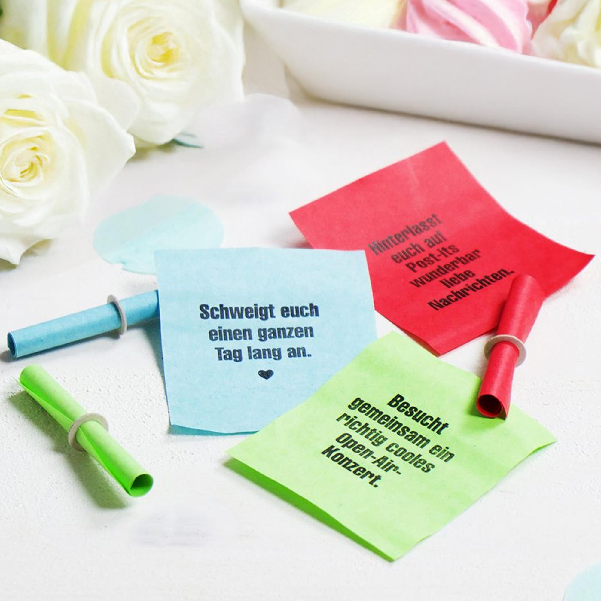Macht das alles vor der Hochzeit - 50 Lose
