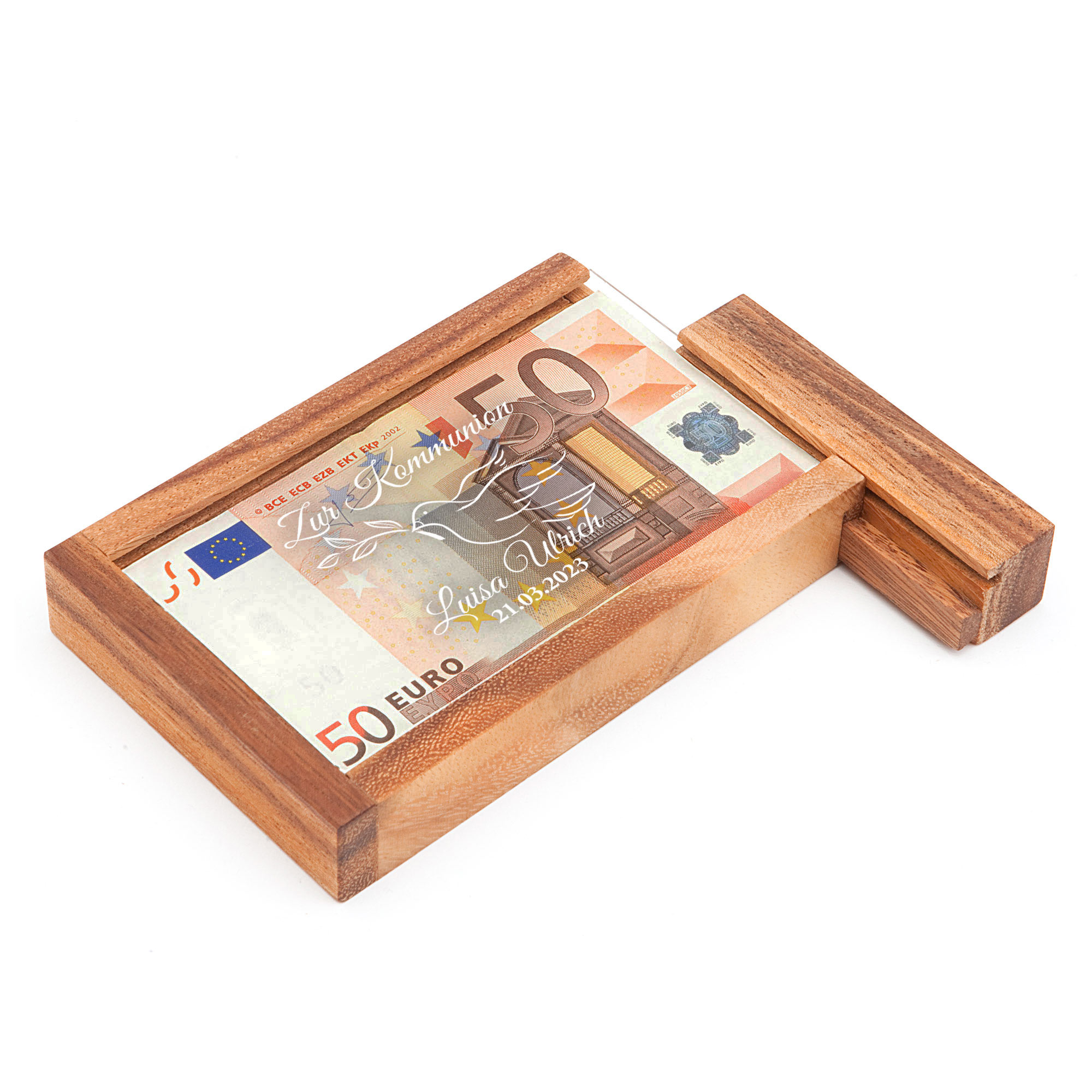 Magische Geldgeschenkbox zur Kommunion Magische Geldgeschenkbox zur Kommunion