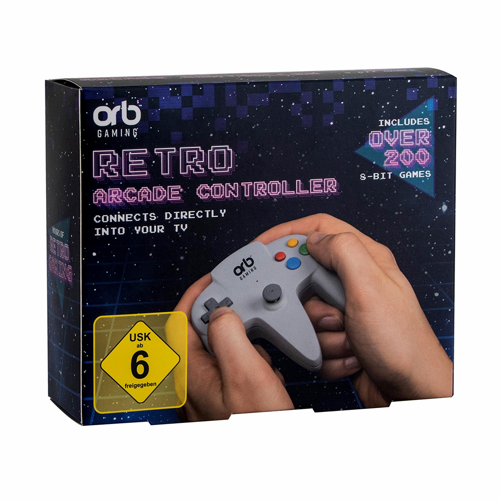 Retro Game Controller - 200 Arcade Spiele