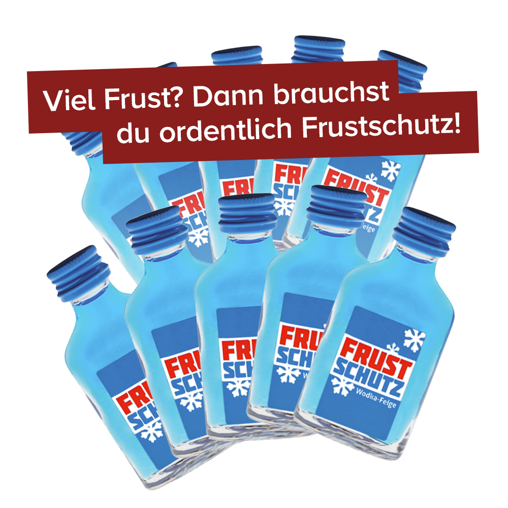 Frustschutz - 20 ml Wodka Feige - 10er Set 3184 - 3