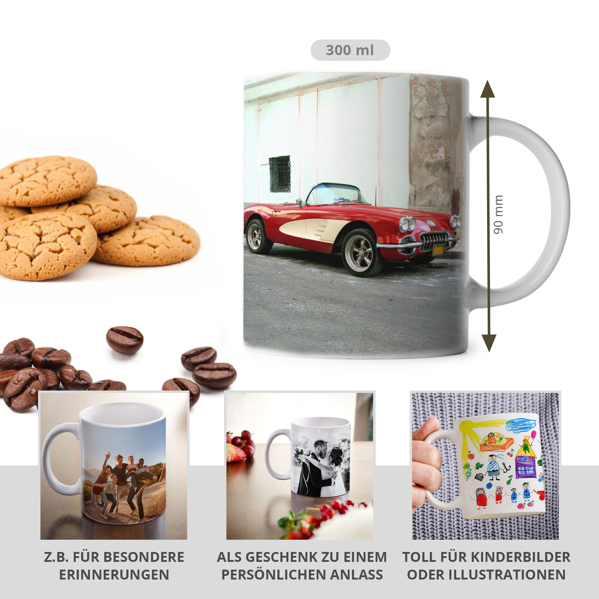 Fototasse Mann - personalisiert Fototasse Mann - personalisiert
