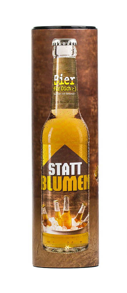 Bierflasche 0,33 l - Bier statt Blumen 3084 - 3