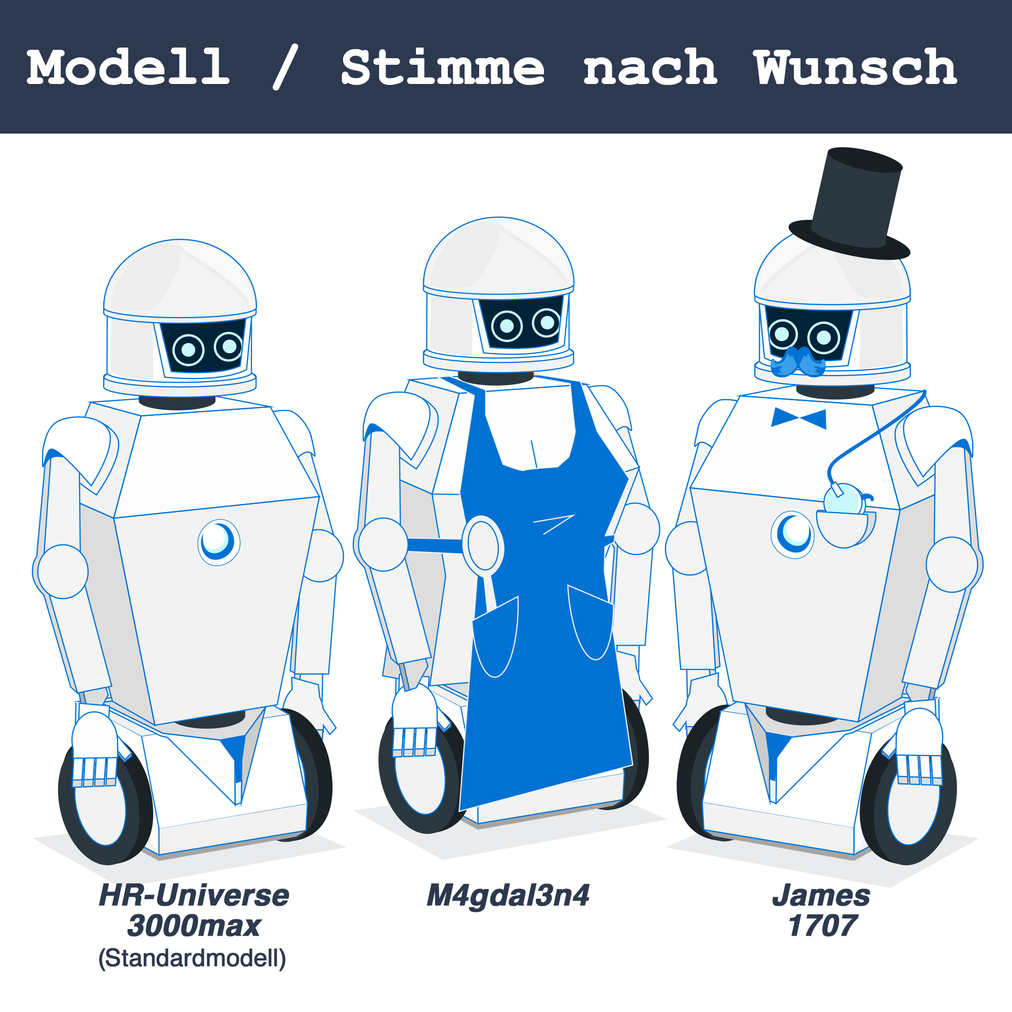 Universal Haushaltsroboter mit künstlicher Intelligenz 3781 - 4