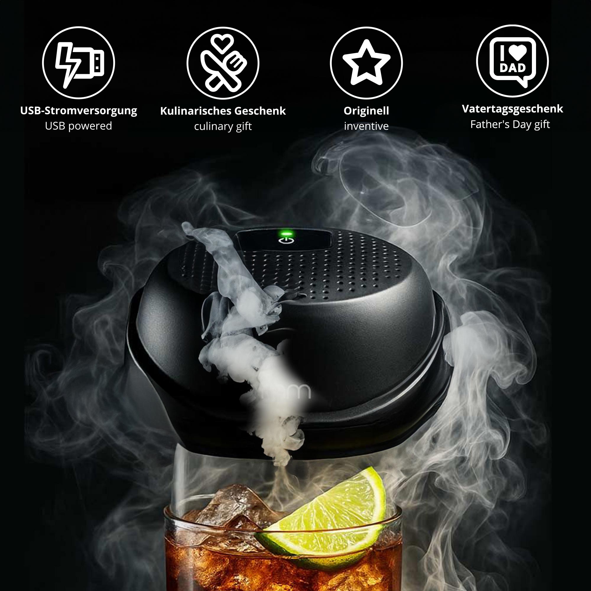 Elektrischer Cocktail Smoker - Bar Zubehör