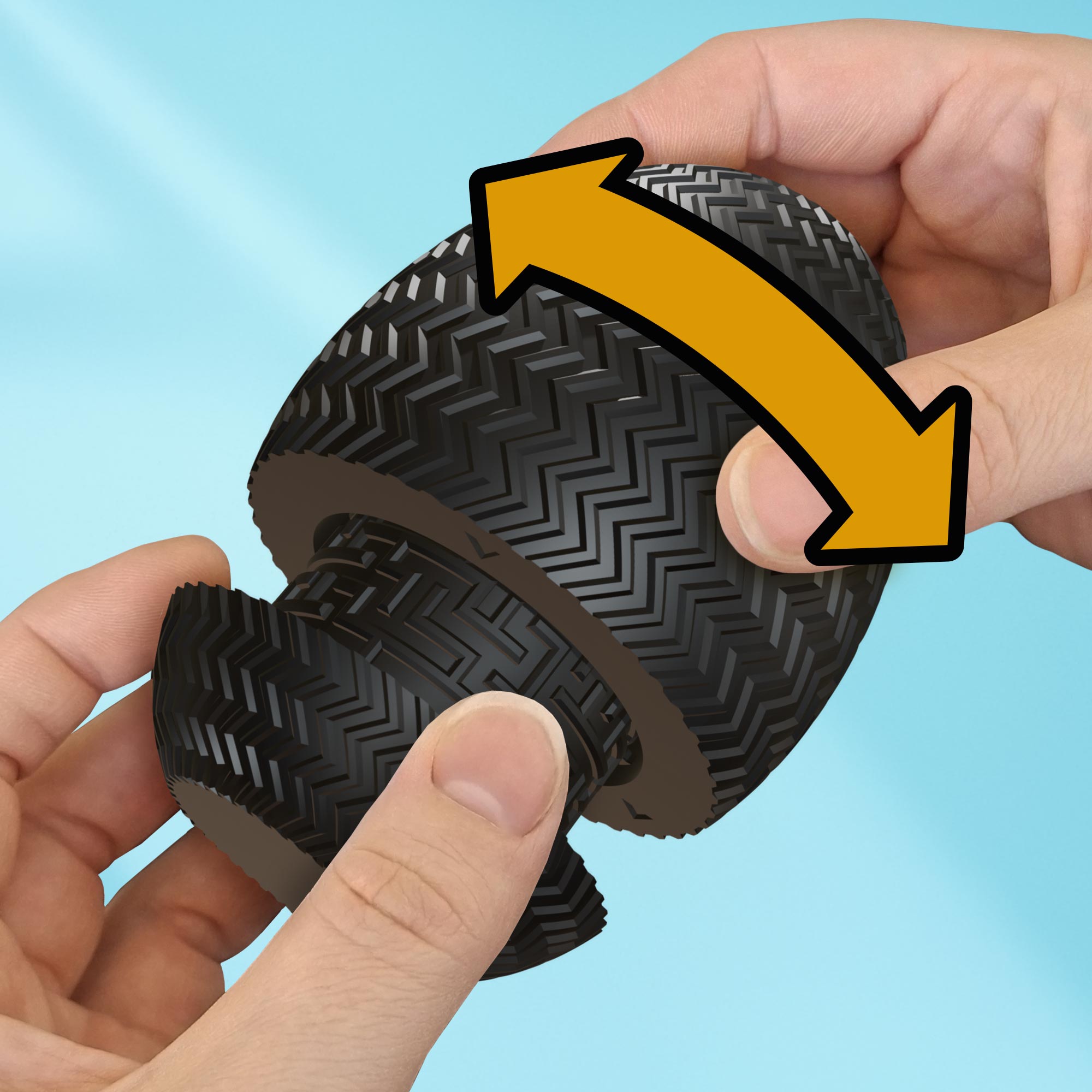 Labyrinthbox Ei – Geschenkverpackung für Geld & Gutscheine - Schwarz