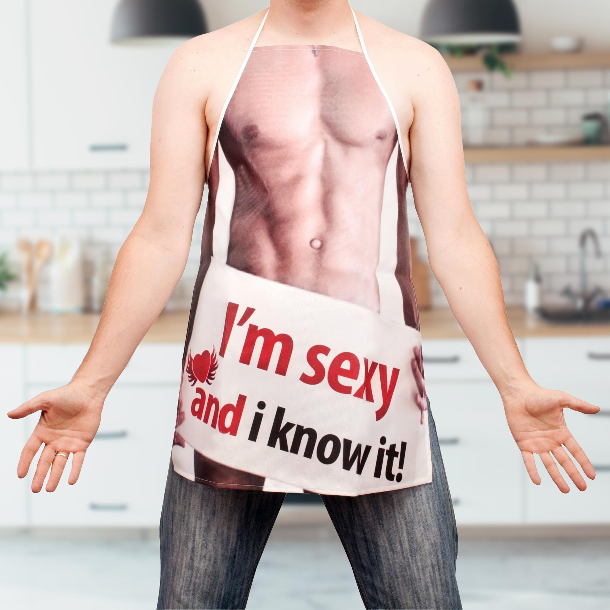 Sexy Schürze für Männer
