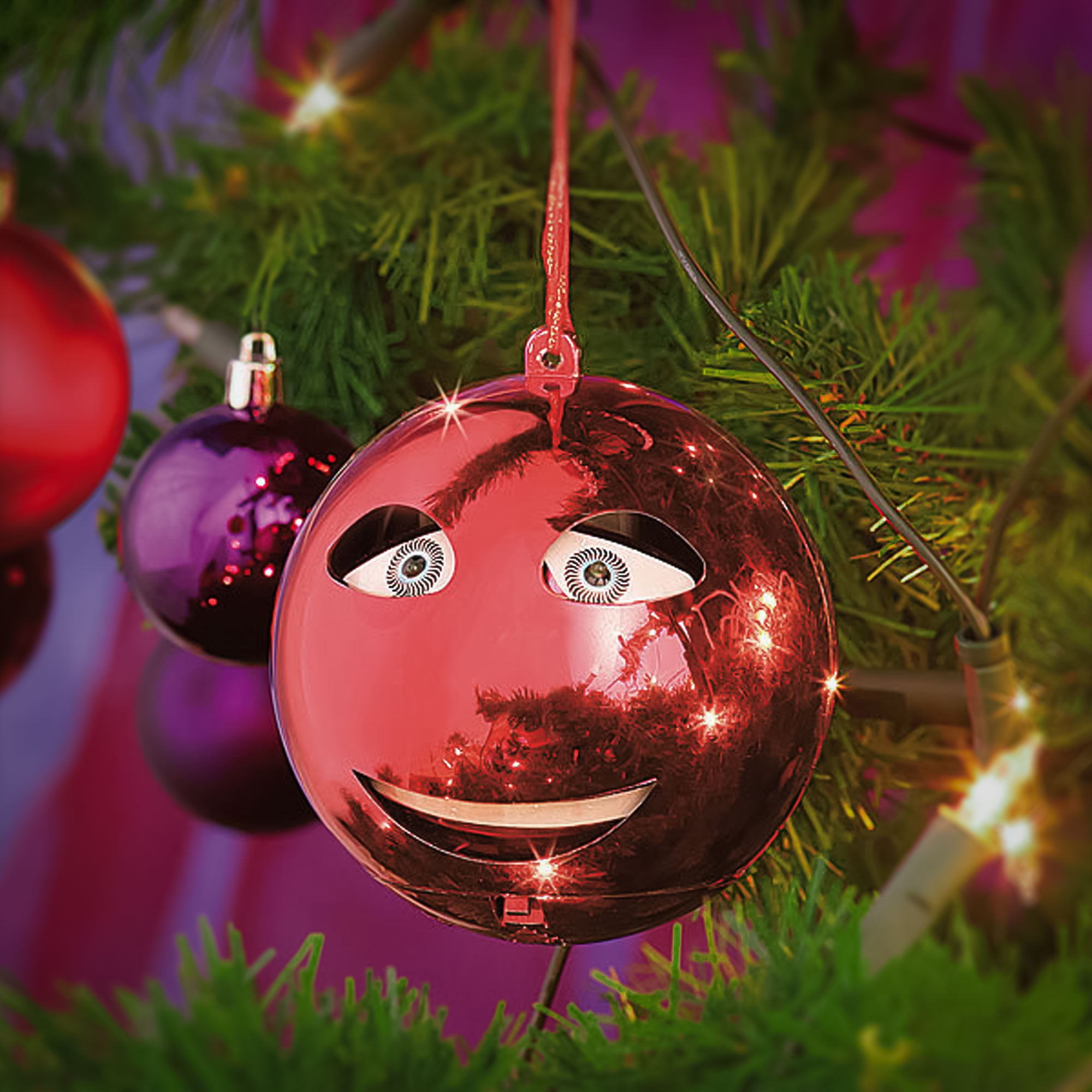 Singende Weihnachtskugel