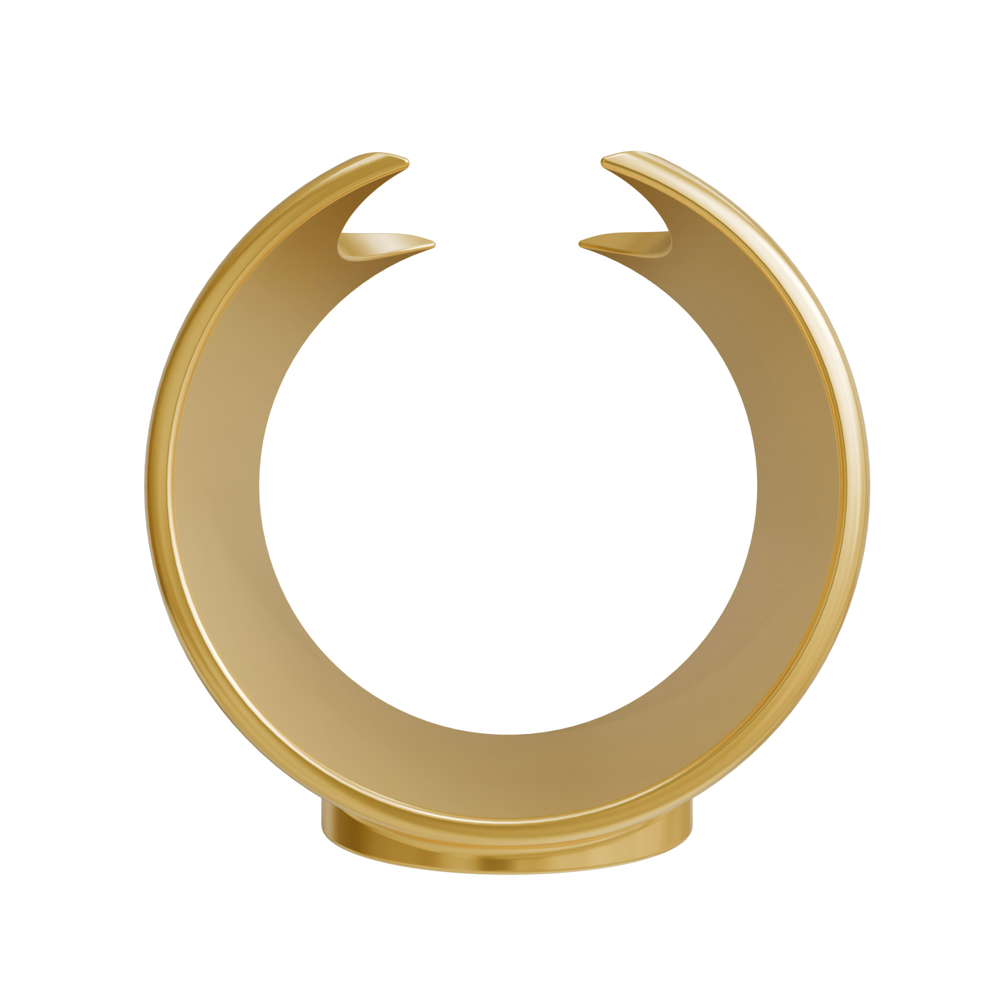 Diamantkristall Halter - Displayständer in Ring Optik