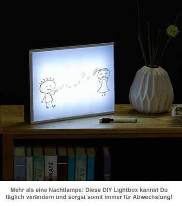 Leuchtkasten zum Zeichnen - LED Lightbox DIY 3500 - 2