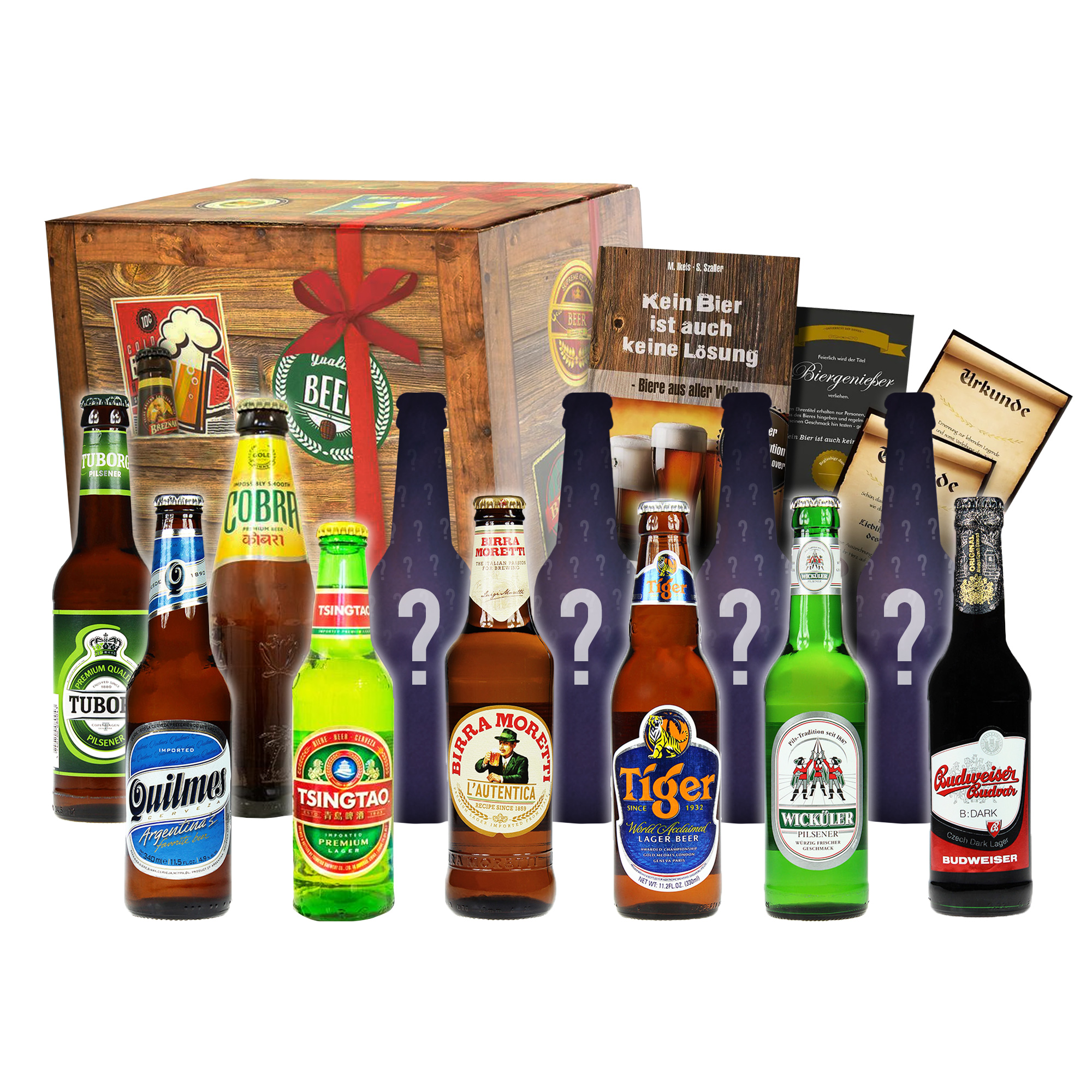 Bier Weltreise XL - 12er Geschenkbox